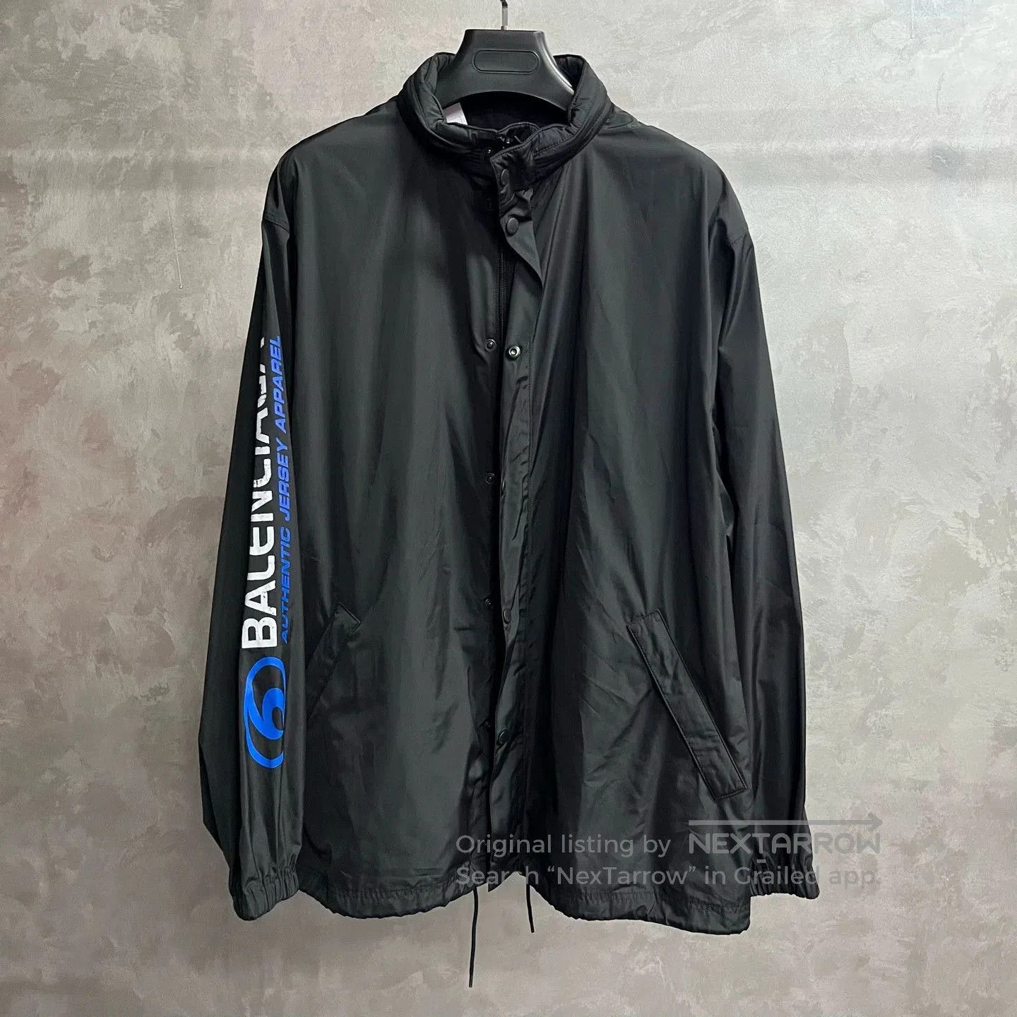 Balenciaga Balenciaga 2024 Black Logo Print Jacket. Size US M / EU 48-50 / 2 - 1 Thumbnail