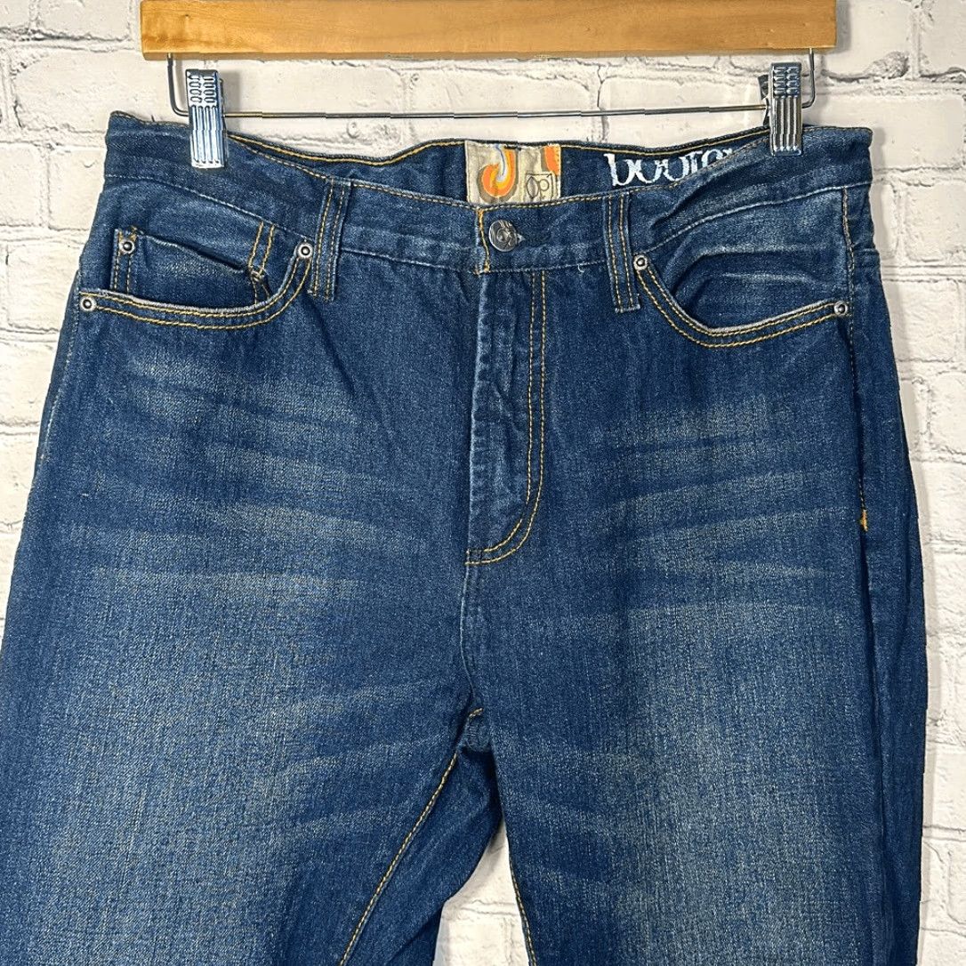 Ocean Pacific VINTAGE Ocean Pacific BOOTCUT Jeans Mens Dark Wash Blue Denim 34x30 Blue Mens Jeans Size US 34 / EU 50 - 2 Thumbnail