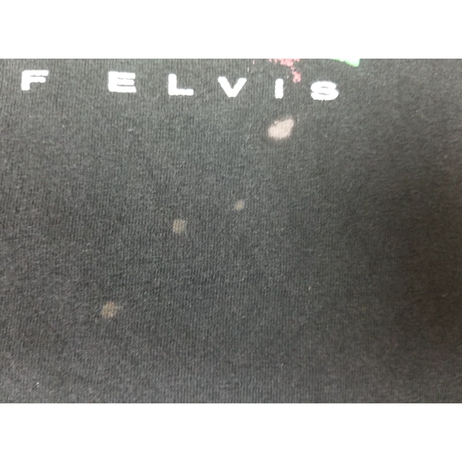 Vintage VINTAGE Elvis Presley King of Rock and Roll T-Shirt XL black Mens XLARGE size XLIGHT? Size US XL / EU 56 / 4 - 3 Thumbnail