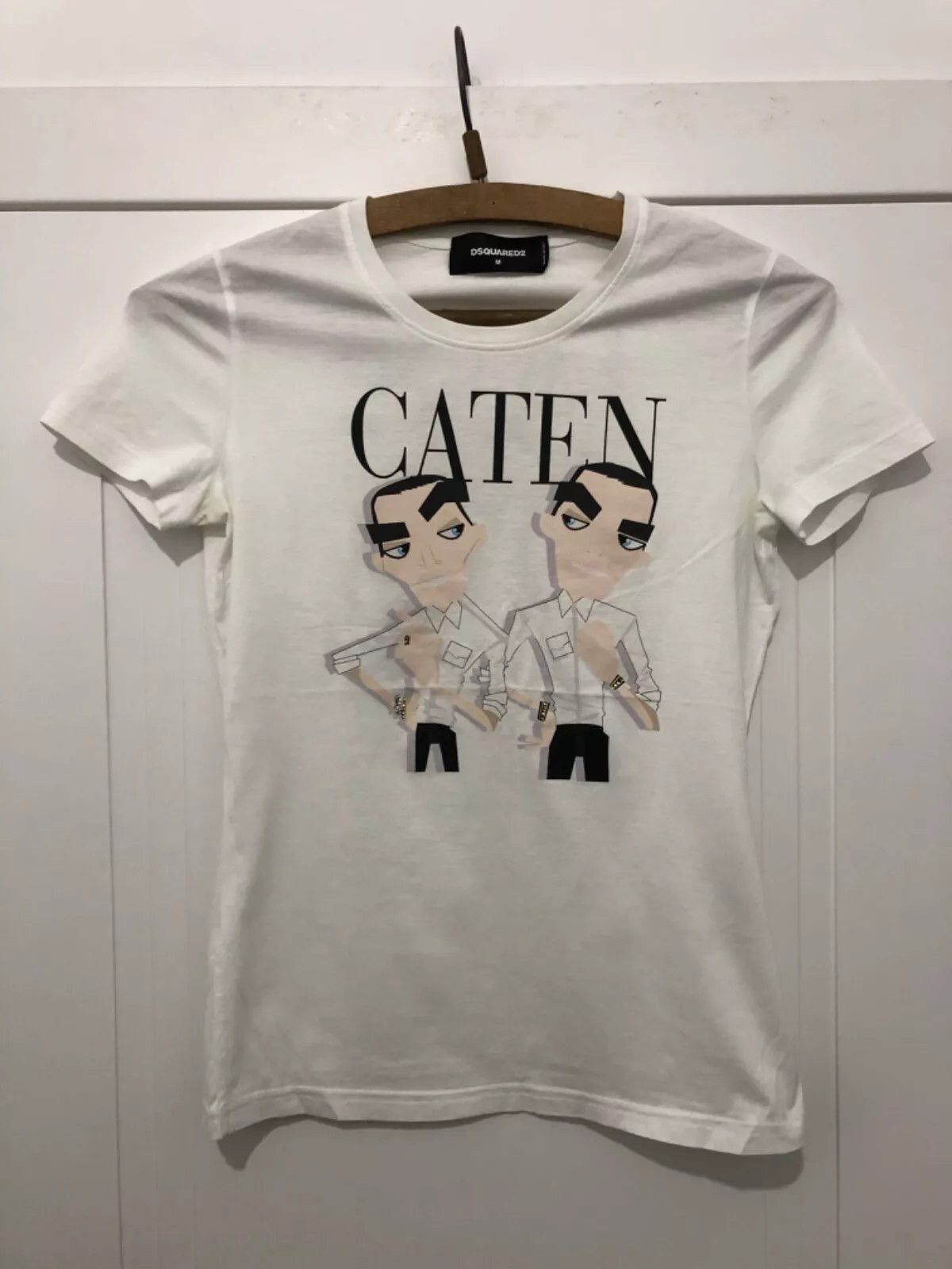 Dsquared2 Dsquared2 Women T Shirt Caten Twins Made in Italy Size M / US 6-8 / IT 42-44 - 1 Thumbnail