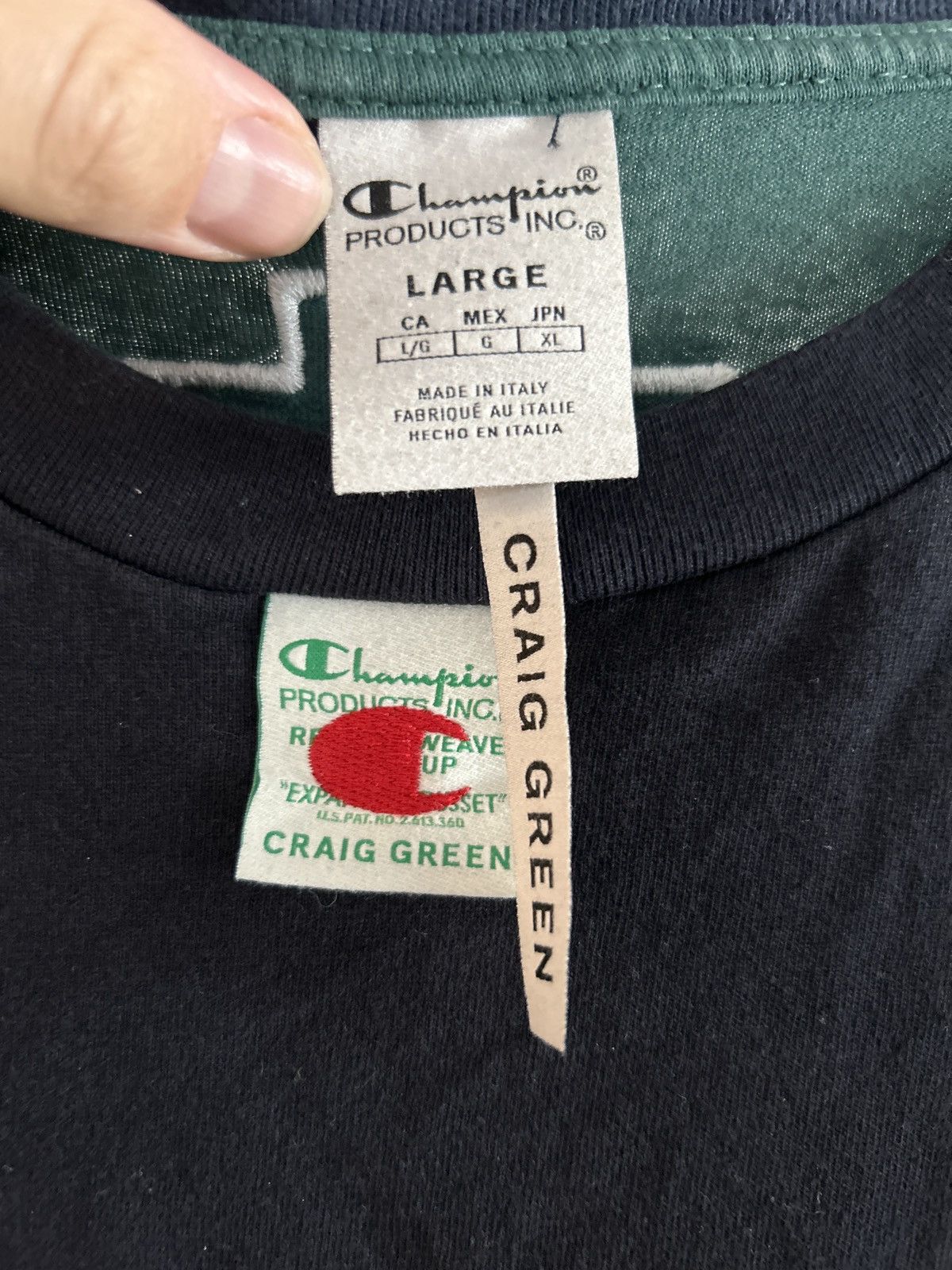 Champion × Craig Green Craig Green X Champion T-Shirt Size US L / EU 52-54 / 3 - 3 Thumbnail