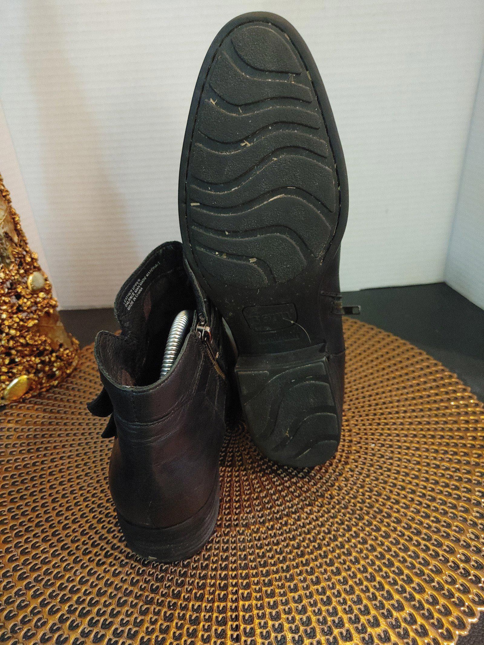 Born Born Women's Ozark Leather Booties Size 9.5 Size US 9.5 / IT 39.5 - 5 Thumbnail