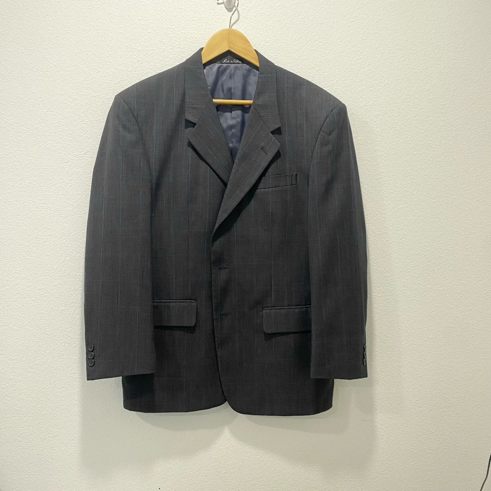 Hugo Boss Hugo Boss Men's Super 120 Virgin Wool Suit Jacket - 38S Size 38S - 1 Thumbnail