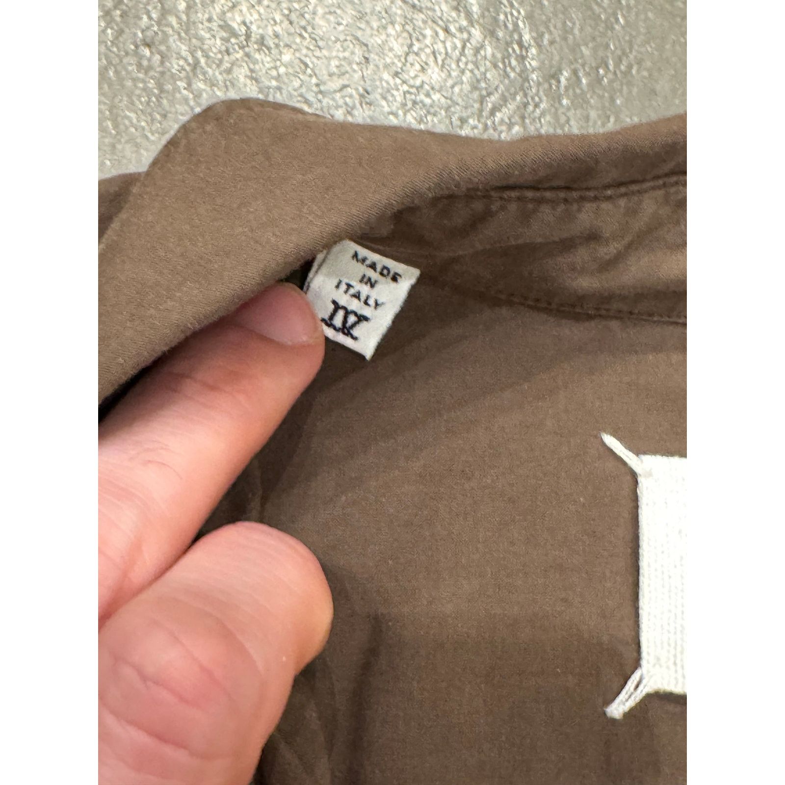 Maison Margiela A/W 2007 Maison Margiela brown shirt Size L / US 10 / IT 46 - 4 Thumbnail