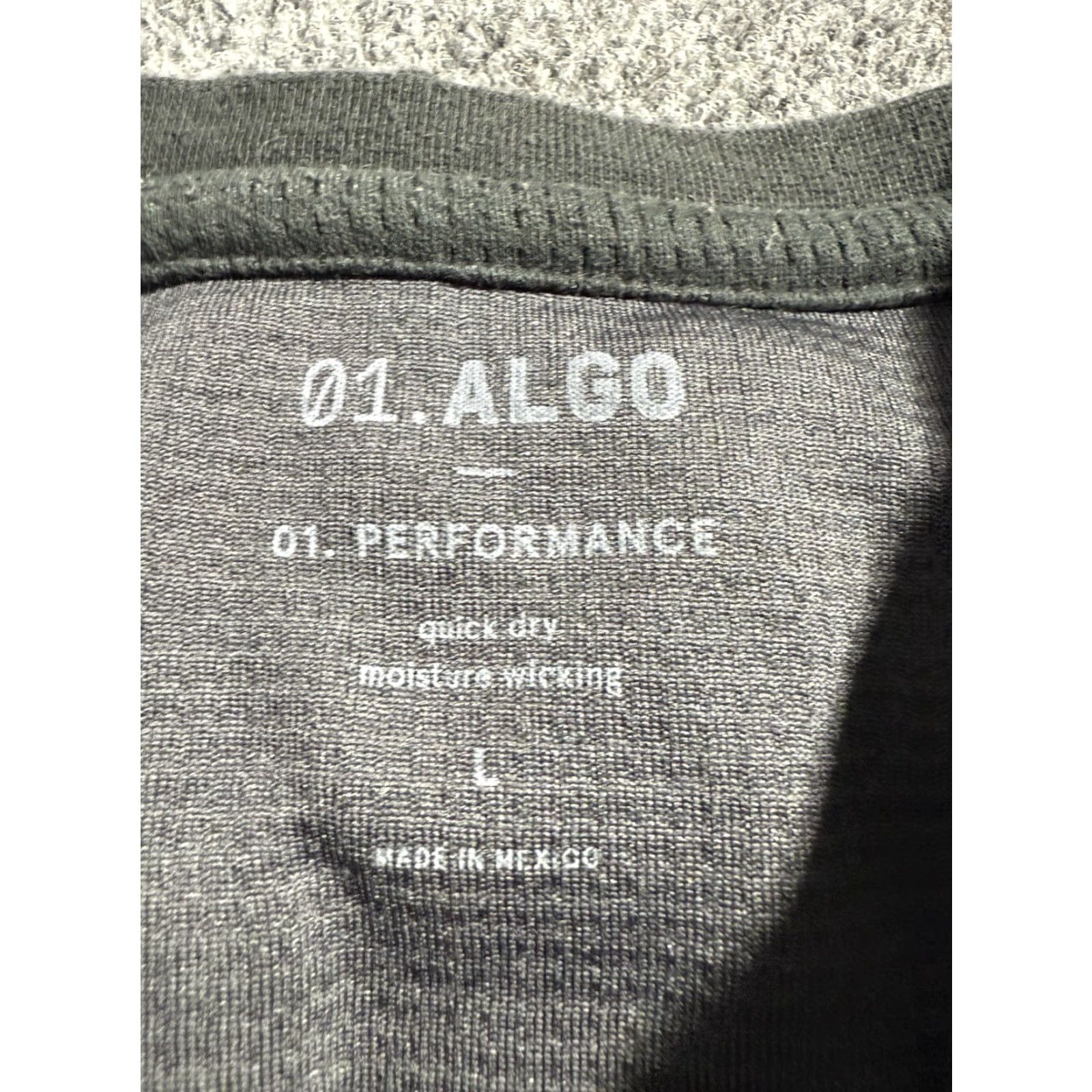 Vintage 01.algo Mens Henley Shirt Button-Up Quick Dry Thermal Long Sleeve L Black Regular Size L Size US L / EU 52-54 / 3 - 3 Thumbnail
