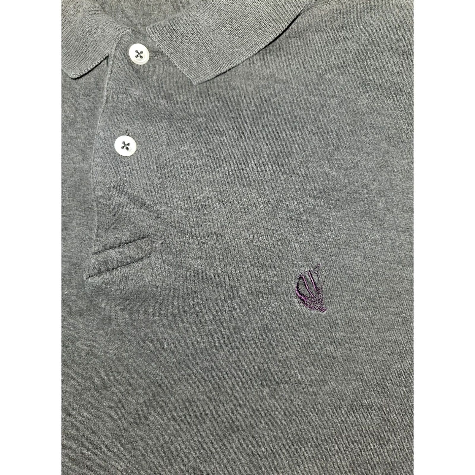 Nautica Vintage Nautica Polo Shirt Mens Large Gray Long Sleeve Sail Embroidery 90s - Classic Golf & Walking Style Size US L / EU 52-54 / 3 - 3 Thumbnail