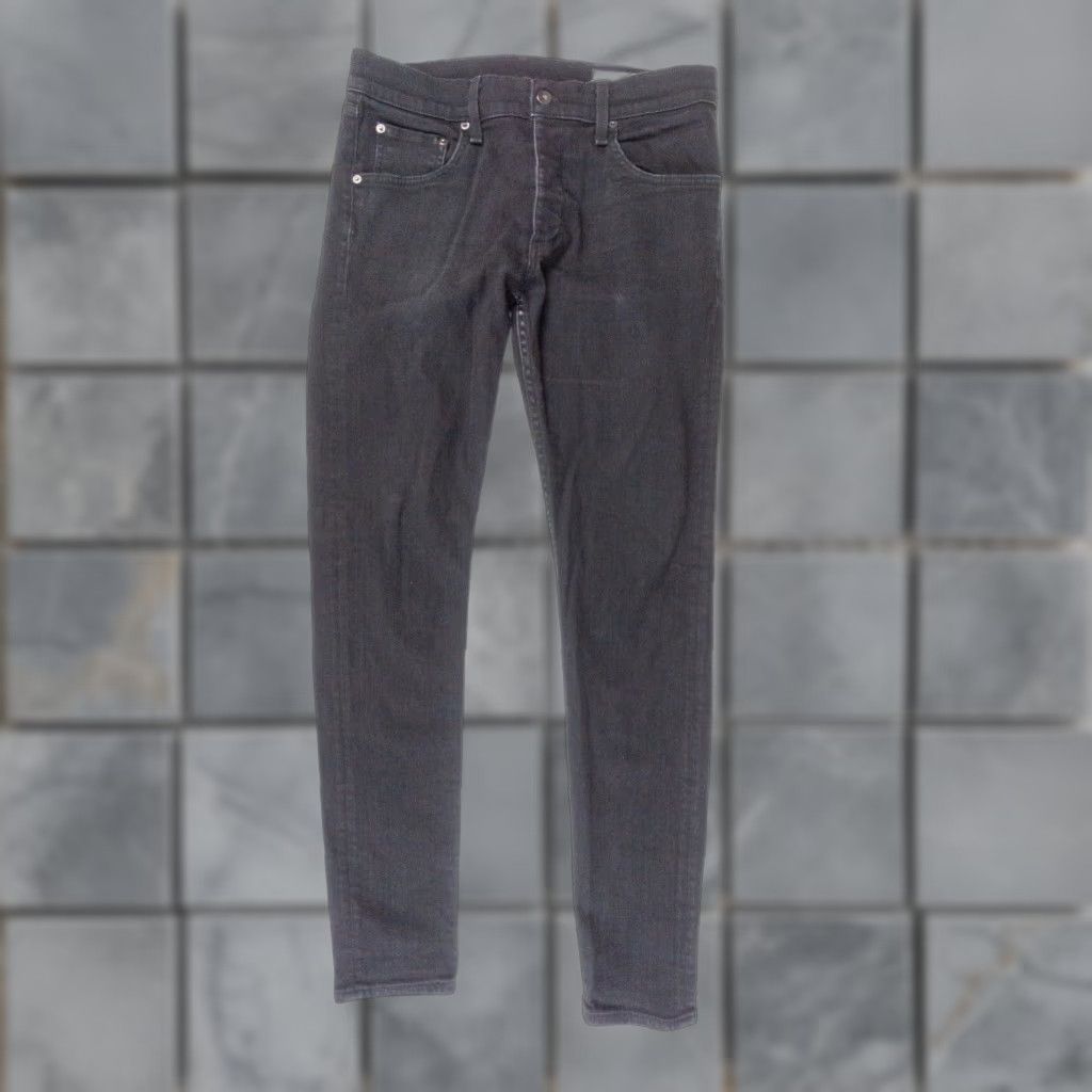 Rag & Bone Rag & Bone Men's Super Skinny Jeans 34 Black Denim Pants Regular Fit Size US 34 / EU 50 - 1 Thumbnail