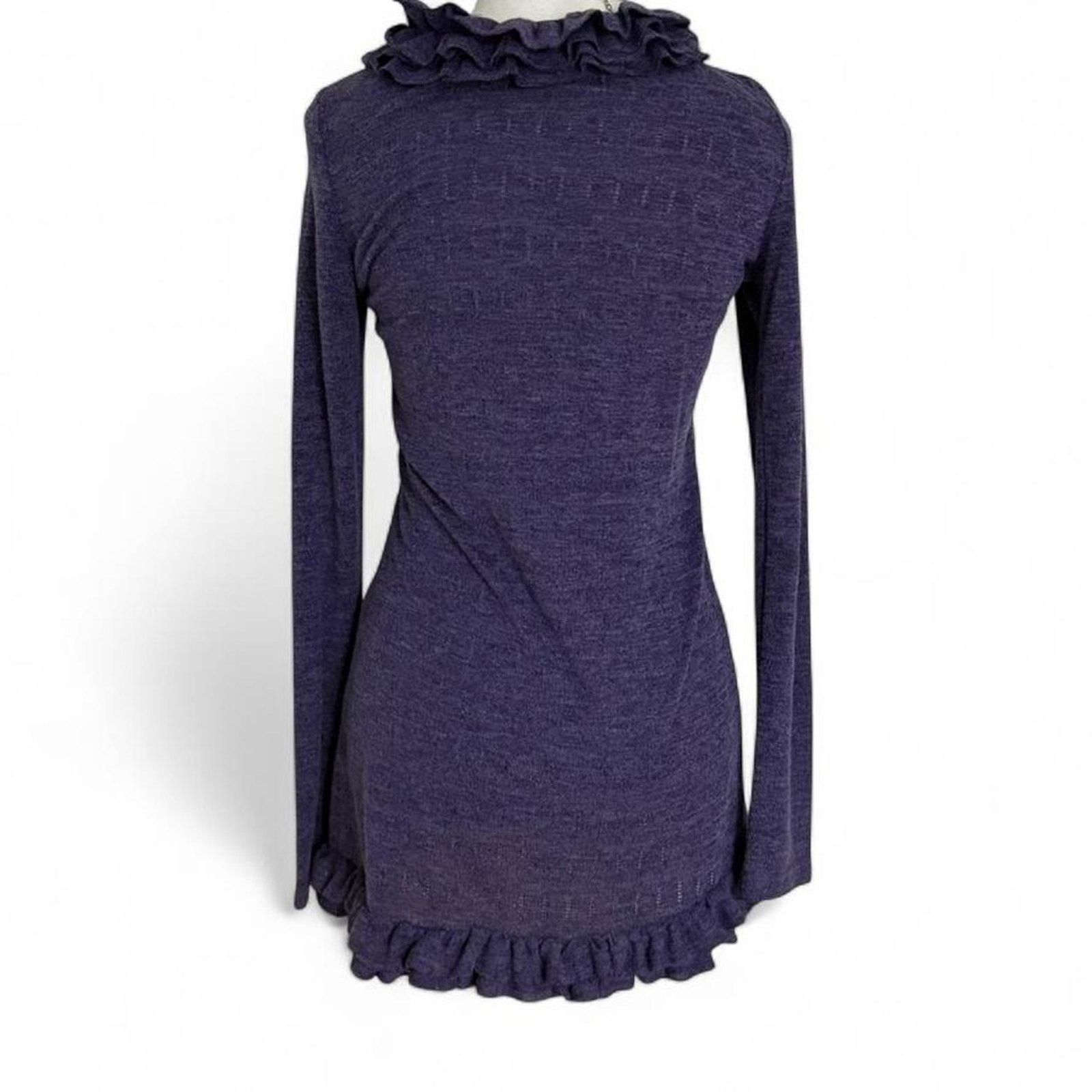 Other Mickie D Vintage Gothic 2000s Long line Ruffled Trims Size S Size S / US 4 / IT 40 - 2 Thumbnail