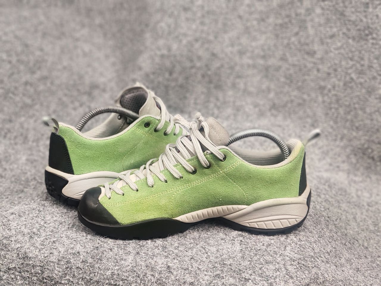 Vibram Scarpa Mojito Sneaker Green Lace Up Leather Walking Shoes Size US 6 / EU 39 - 16 Thumbnail