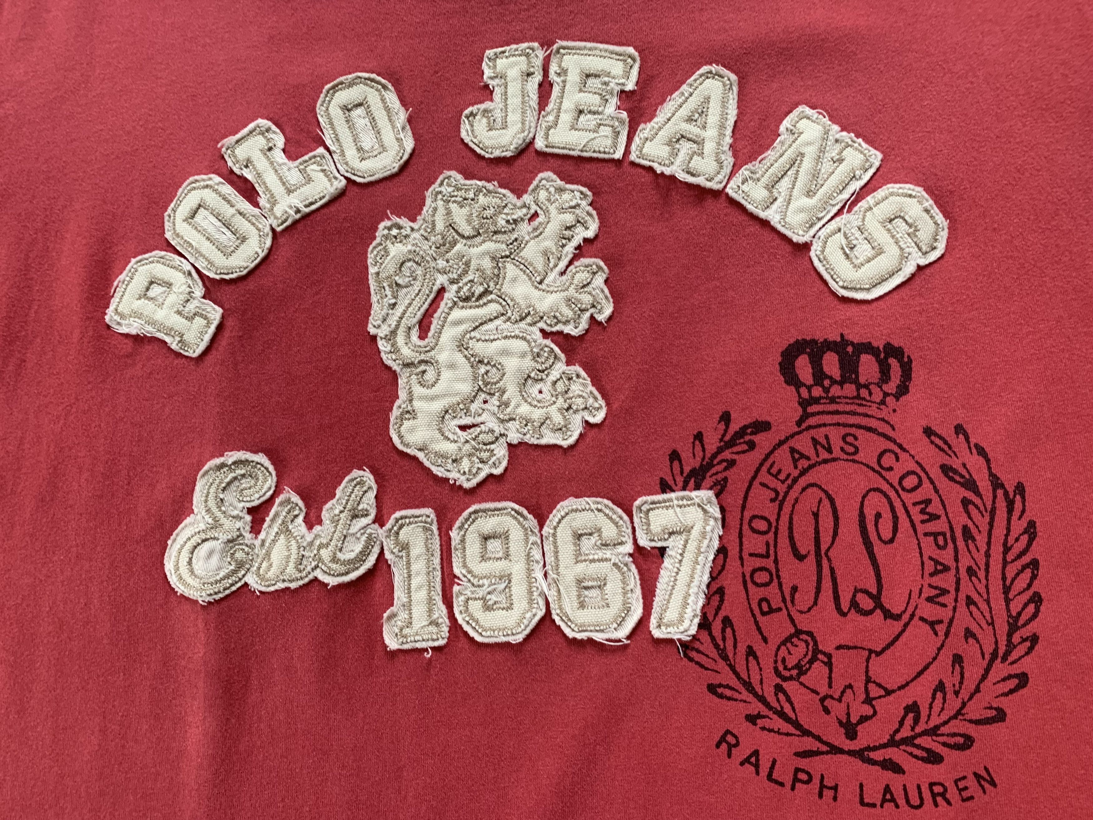 Polo Ralph Lauren × Vintage Polo Ralph Lauren Printed Logo T-Shirt Size US XXL / EU 58 / 5 - 5 Thumbnail