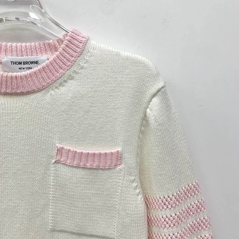 Thom Browne Thom Browne Round neck short sleeve knit Size S / US 4 / IT 40 - 3 Thumbnail