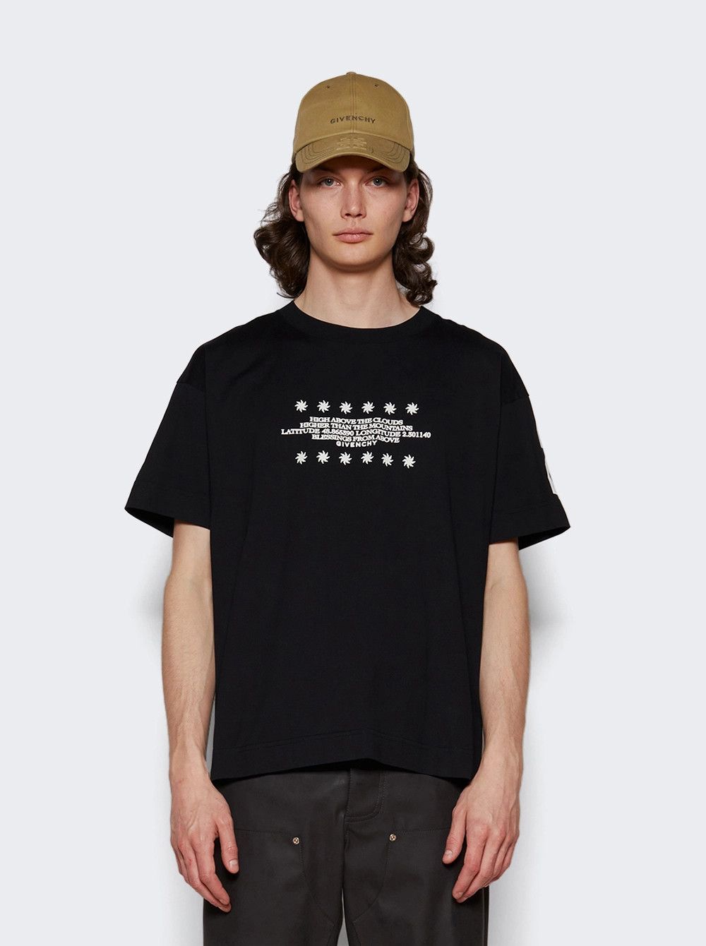 Givenchy o1mle0326 Boxy Short Sleeve Tee Shirt in Black Size US XXL / EU 58 / 5 - 5 Thumbnail