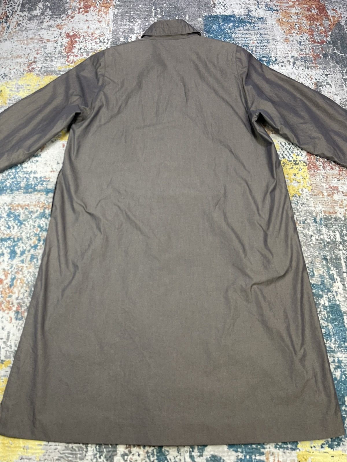 Vintage Atelier Kenzo Watanabe Trench Coats in Green, Women's — image 5 of 6