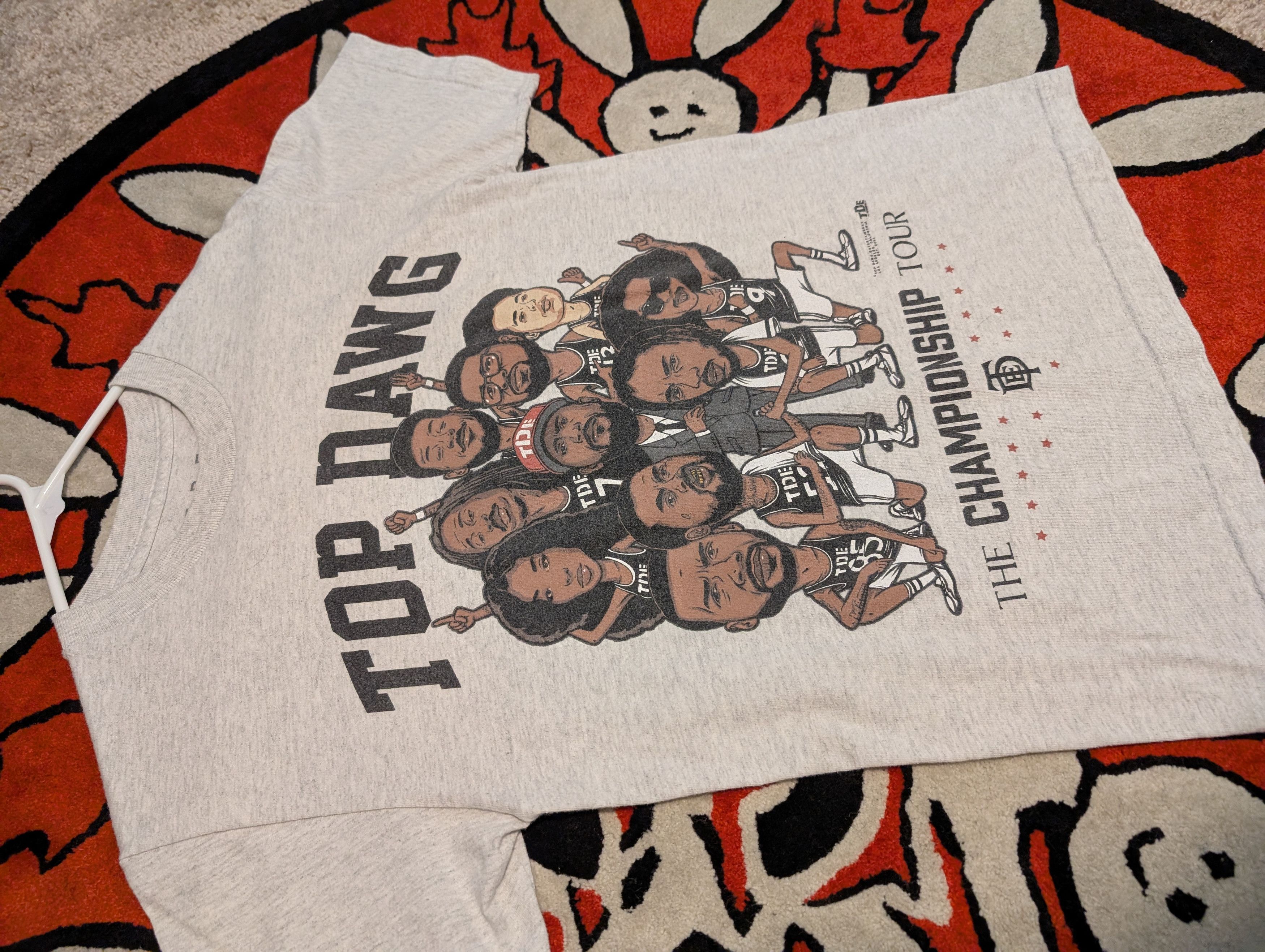 Top Dawg Entertainment TDE The Championship Tour Tee Size US S / EU 44-46 / 1 - 2 Thumbnail
