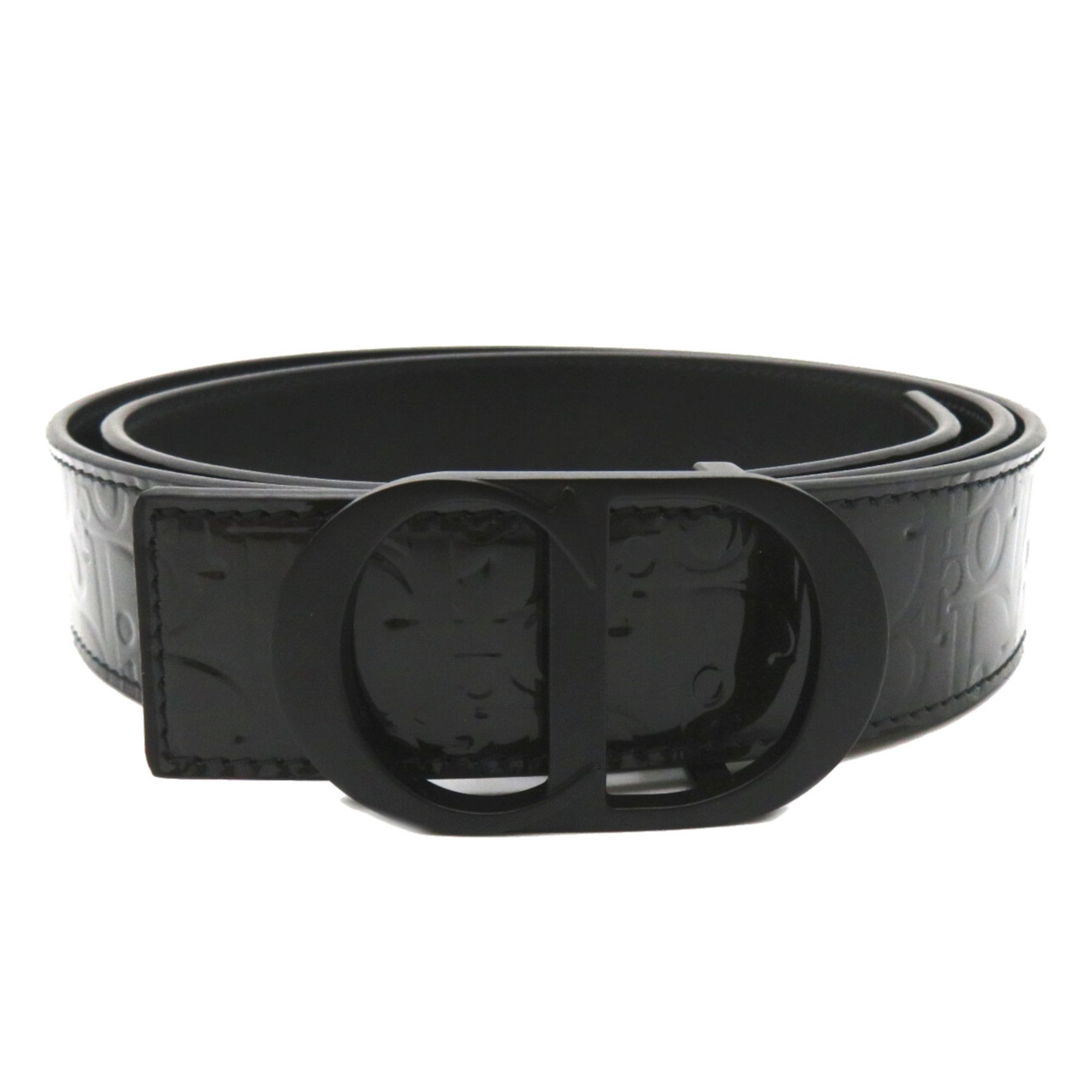 Dior DIOR HOMME belt Black leather Grained calf 4371RVDOVH00N100 | Grailed