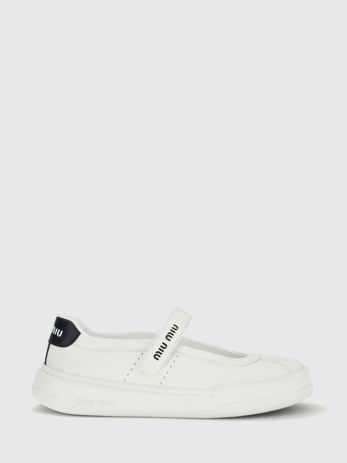 Miu Miu Miu Miu Ballet Flat Woman White Size US 10.5 / IT 40.5 - 1 Preview