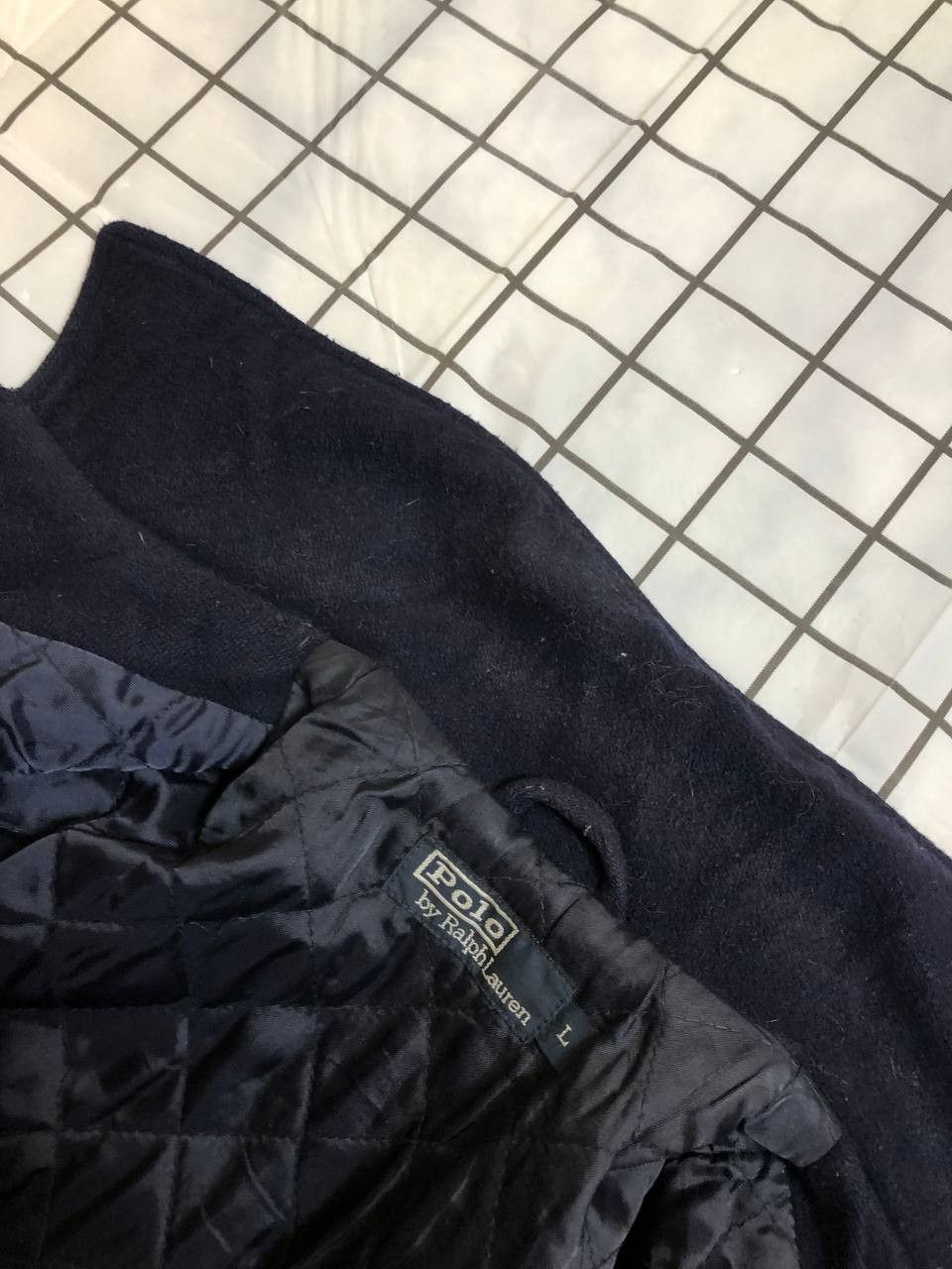 Polo Ralph Lauren Polo Ralph Lauren Wool Navy Peacoat Field Jacket Coat Size US L / EU 52-54 / 3 - 9 Thumbnail