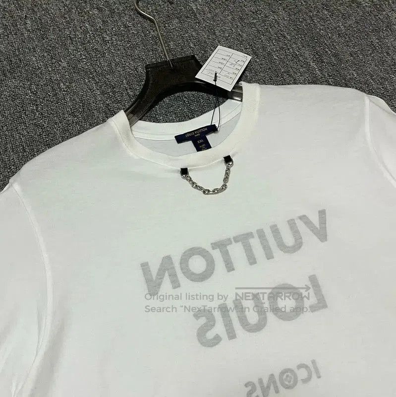 Louis Vuitton Louis Vuitton Spring Autumn White Cotton T. Size XXL / US 16-18 / IT 52-54 - 3 Thumbnail