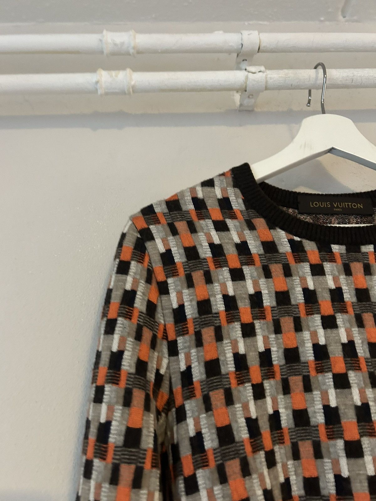 Louis Vuitton Multicolor Knit Sweater Size US M / EU 48-50 / 2 - 6 Thumbnail