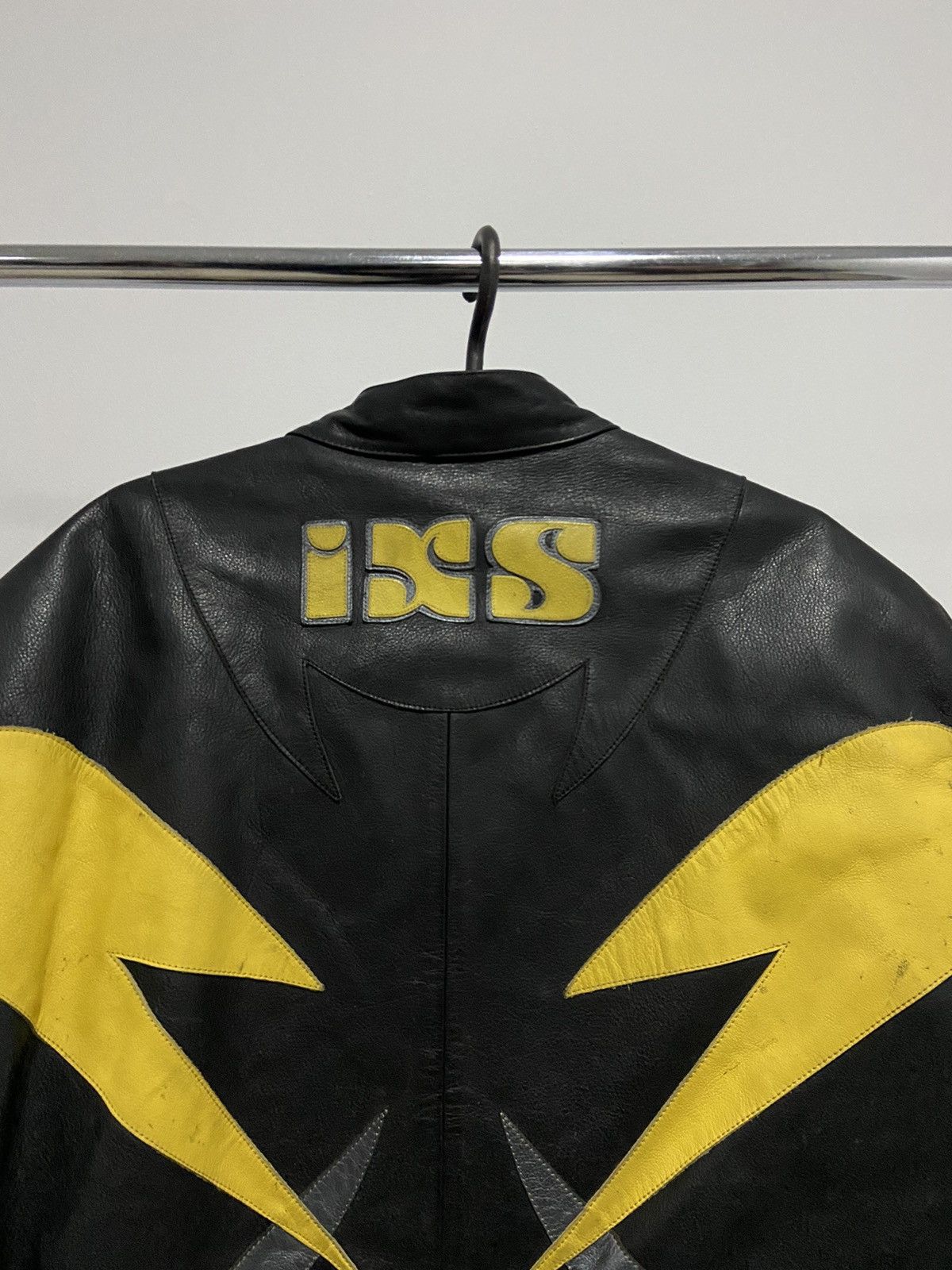 Vintage IXS MOTO Racing Leather Jacket Vintage Big Logo Size US L / EU 52-54 / 3 - 4 Thumbnail