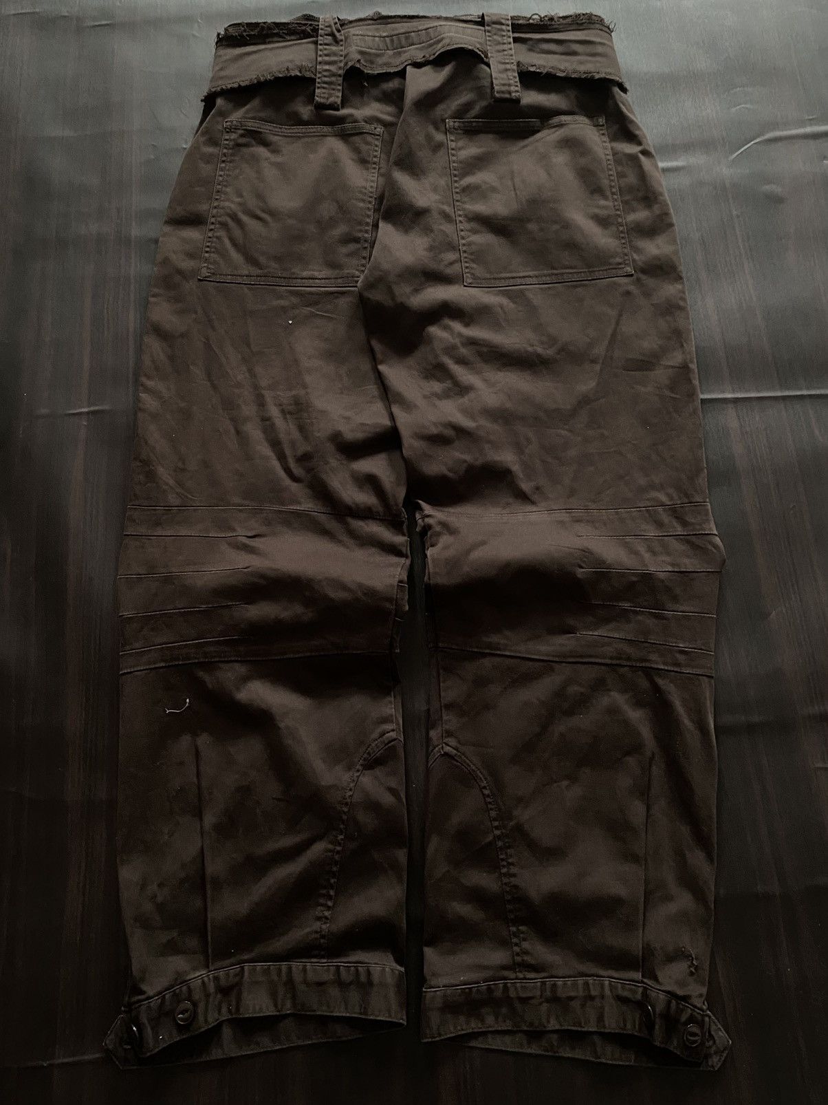 Marithe + Francois Girbaud Marithe Francois Girbaud distressed cargo pants Size US 32 / EU 48 - 2 Thumbnail