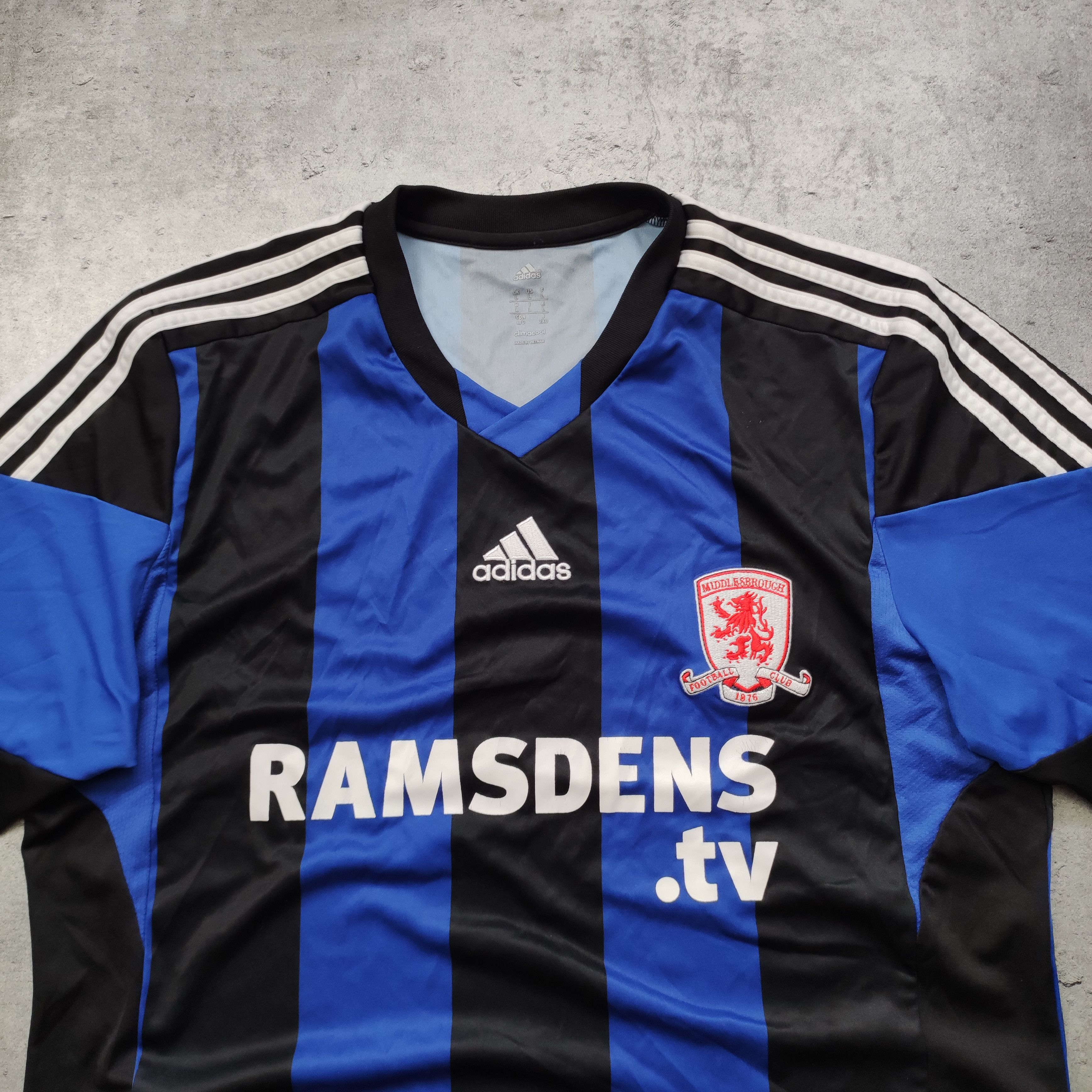Adidas × Vintage RARE Middlesbrough Football 2013/14 Away Jersey Size US L / EU 52-54 / 3 - 4 Thumbnail