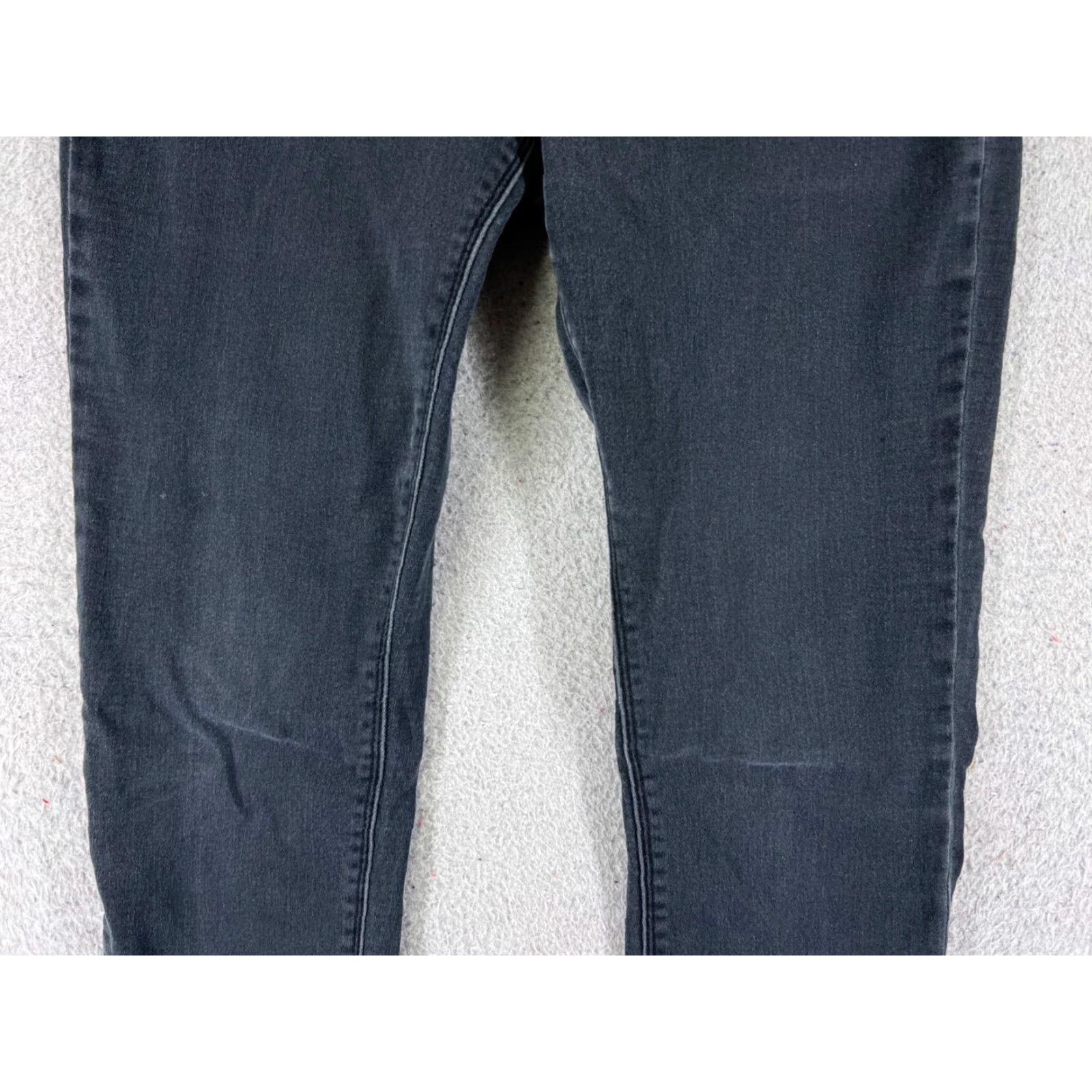 Denime One Republic For All Jeans Womens 12 Black Denim Skinny Mid Rise 28x25 Vintage No Size 34" / US 12 / IT 48 - 3 Thumbnail