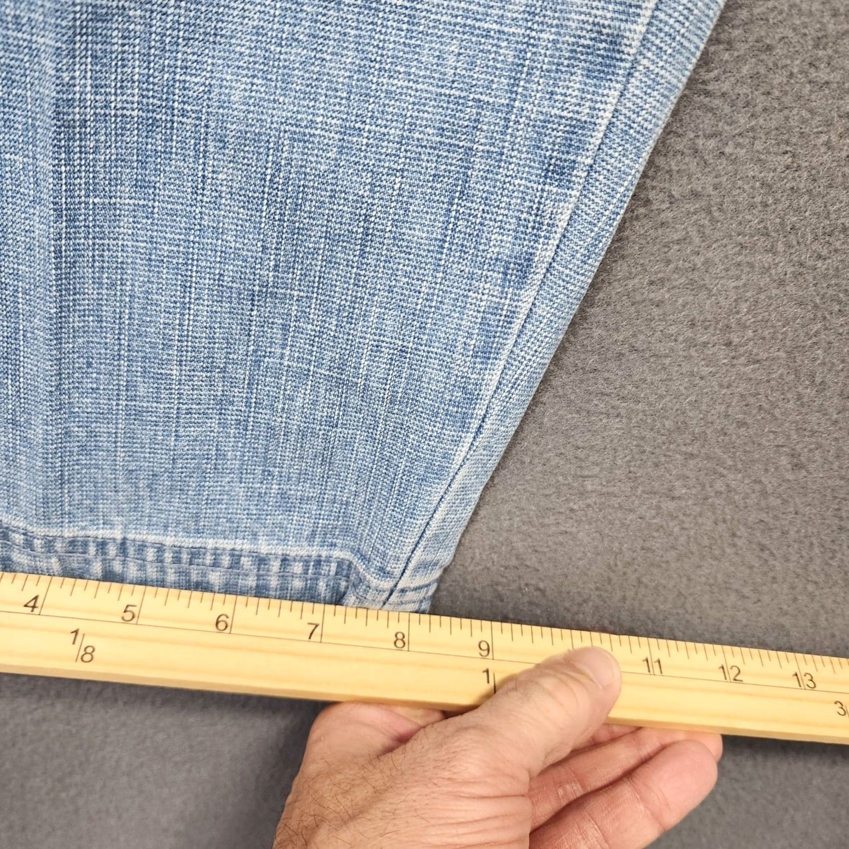 Talbots VINTAGE Talbots Jeans Capri Cropped 21" Inseam Womens 16 Blue Cotton Blend Jeans Capris Pants Petite Plus Mens? Size 38" / US 16 / IT 52 - 7 Thumbnail