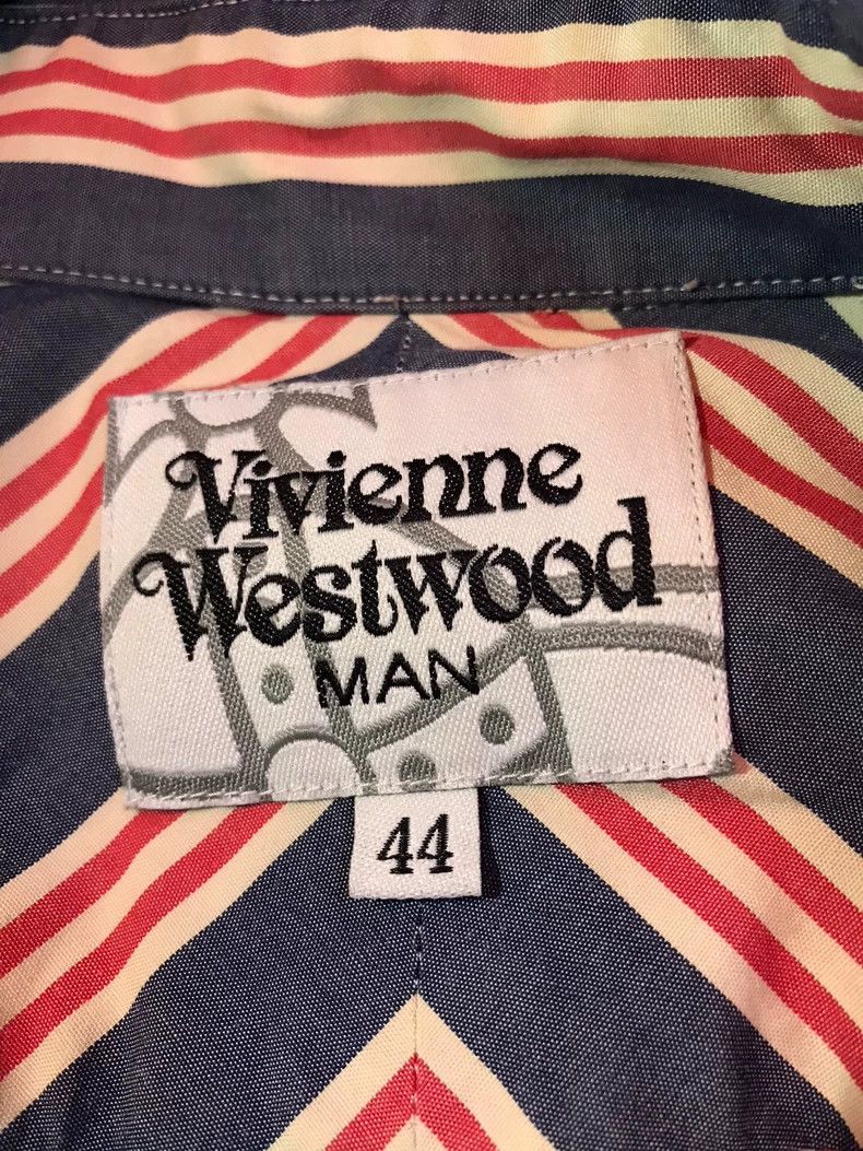 Vivienne Westwood Vivienne Westwood Striped striped tie shirt Size M / US 6-8 / IT 42-44 - 6 Thumbnail