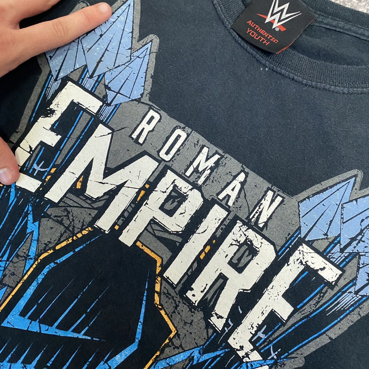 Vintage Vintage WWE Wrestling Mania Roman Empire 90’s tee Size US S / EU 44-46 / 1 - 5 Thumbnail
