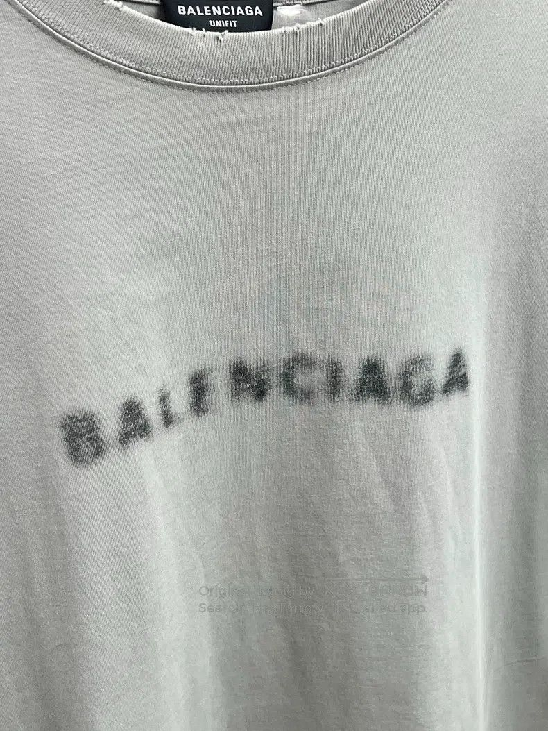 Balenciaga Balenciaga Blurred mosaic short sleeve size M Size US M / EU 48-50 / 2 - 2 Thumbnail