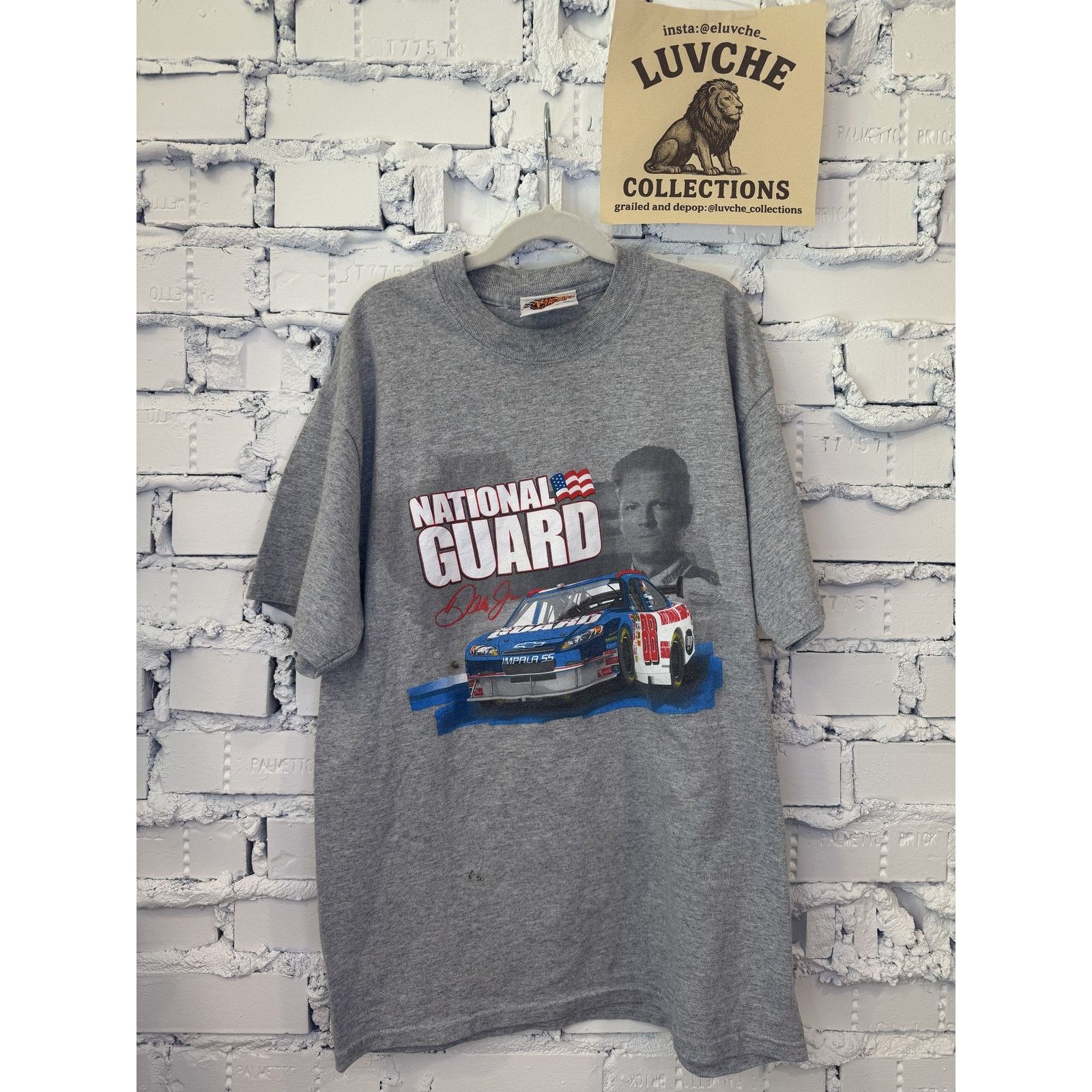 Winners Circle Dale Earnhardt Jr National Guard NASCAR Winner Circle Tee Size US M / EU 48-50 / 2 - 1 Thumbnail