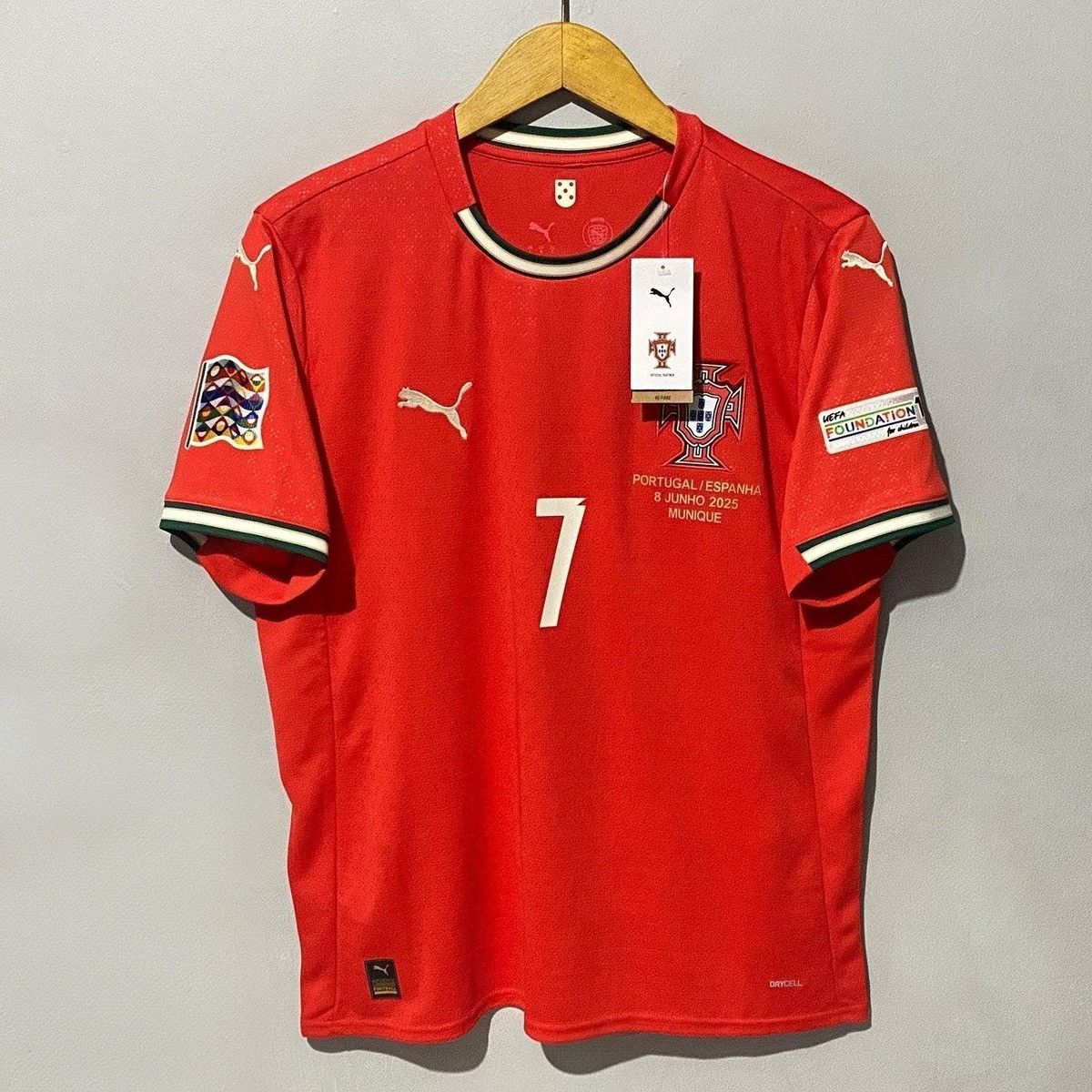 Portugal Nations League Final 2025 Jersey Cristiano Ronaldo