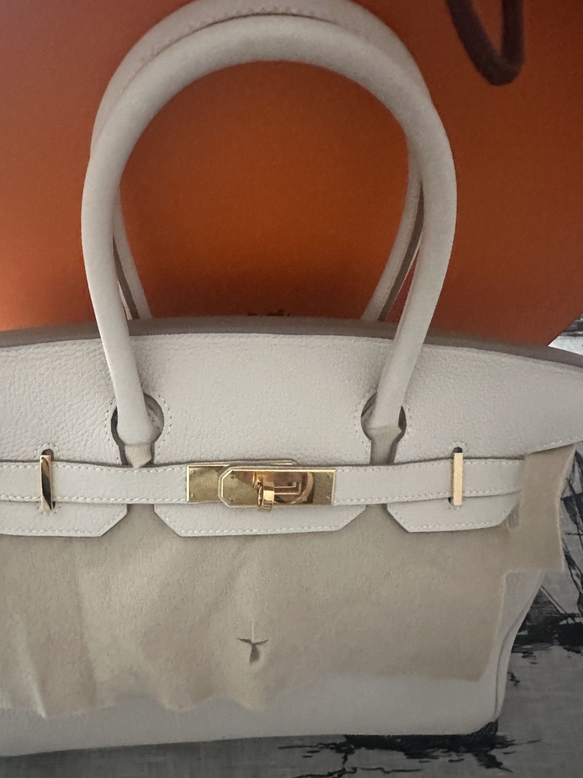 Hermes Hermes Birkin 30Togo Handbag w gold hardware Size ONE SIZE - 3 Thumbnail