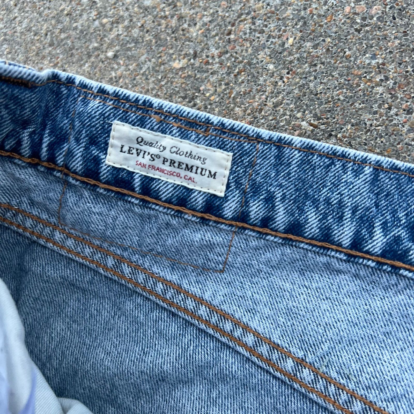 Levi's Levi's 511 Slim Jean American Flag Patch Distressed Peekaboo Size US 36 / EU 52 - 8 Thumbnail