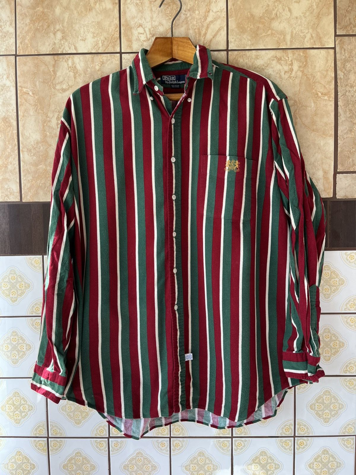 Polo Ralph Lauren Vintage 90’ Polo Ralph Lauren up button shirt Size US XL / EU 56 / 4 - 1 Thumbnail