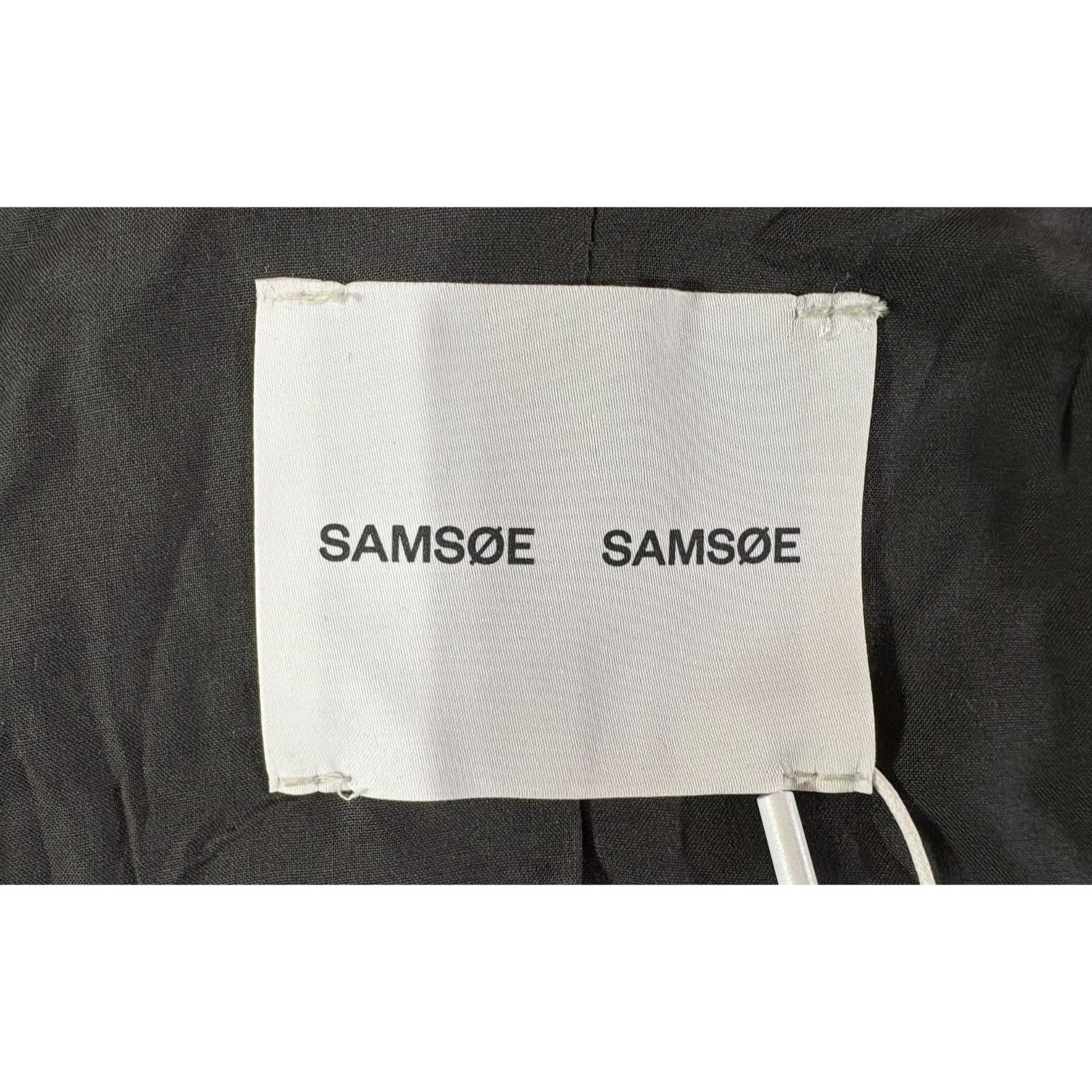 Samsoe Samsoe SAMSOE SAMSOE Samilton leather jacket size L color Black oli Size US L / EU 52-54 / 3 - 2 Thumbnail