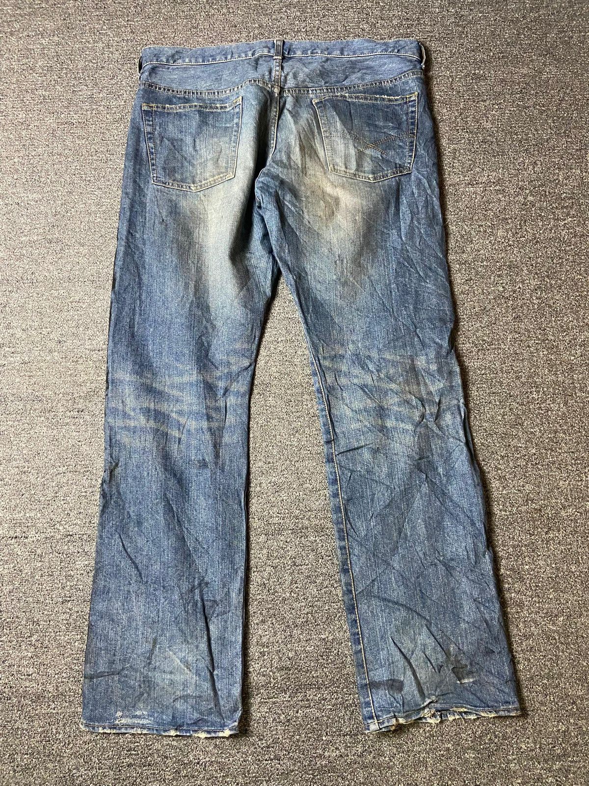 Takeo Kikuchi × Vintage Vintage Takeo Kikuchi Selvedge Ripped Jeans (123) Size US 37 - 2 Thumbnail