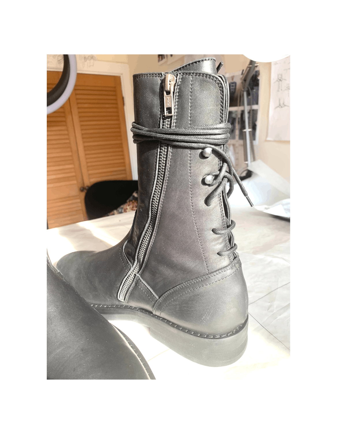 Ann Demeulemeester VITELLO OLIO NERO Size US 10 / EU 43 - 11 Thumbnail