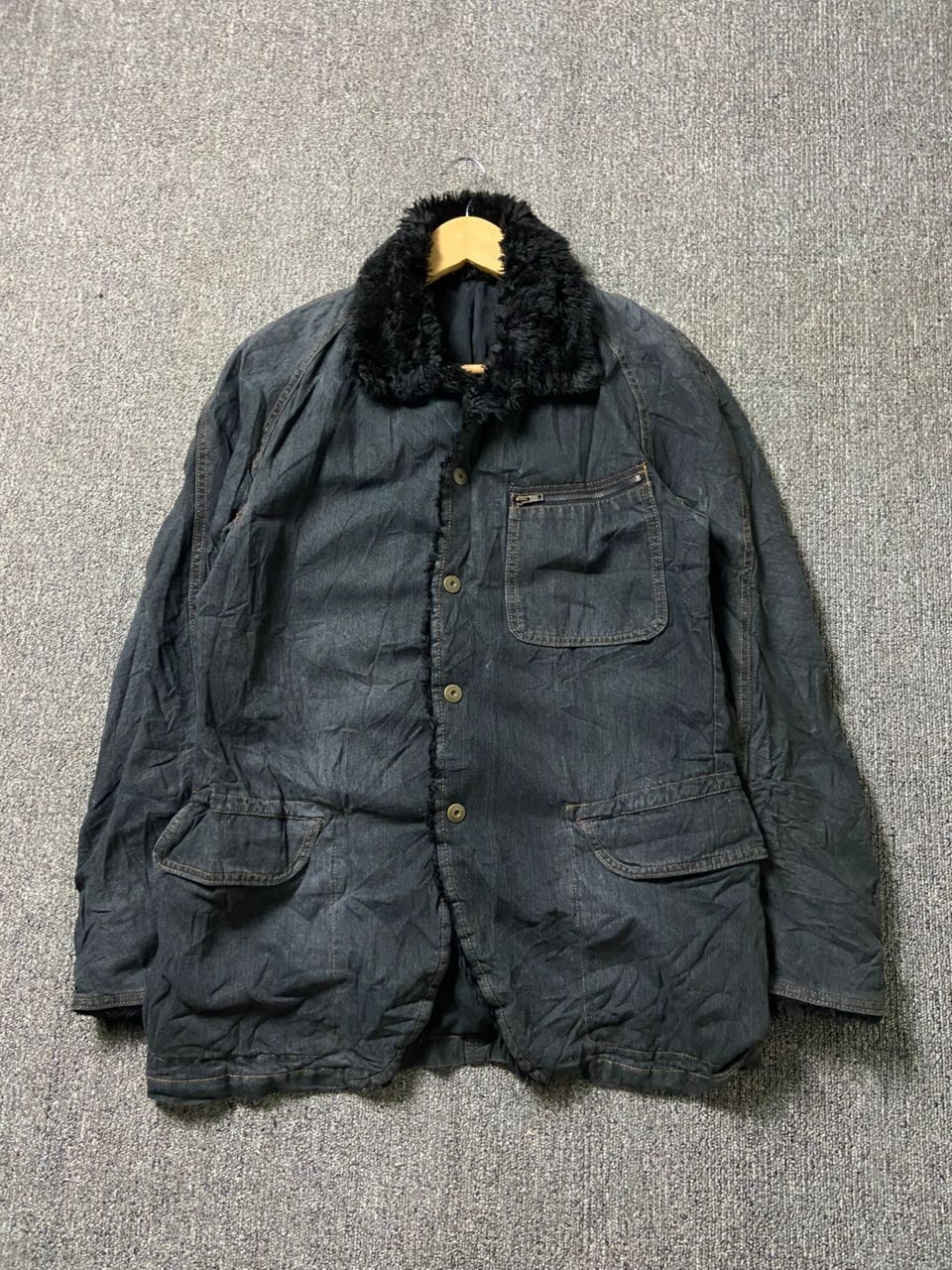 Comme Ca Ism Vintage Comme Ca Ism Denim Worker Jacket (188) Size US L / EU 52-54 / 3 - 1 Thumbnail