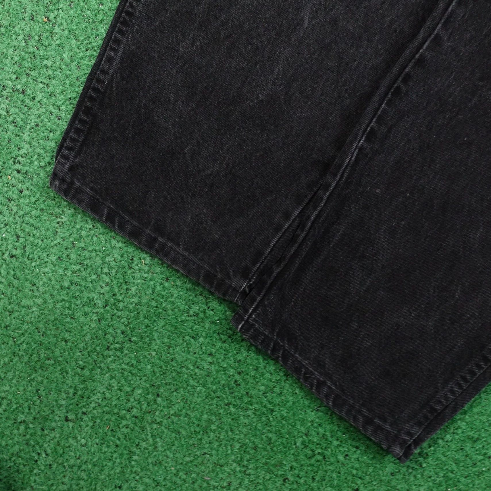 Wrangler VINTAGE Wrangler Jeans MENS Denim M446 Black 40x32 Casual Straight Regular Inseam 32 Mens Size US 40 / EU 56 - 3 Thumbnail