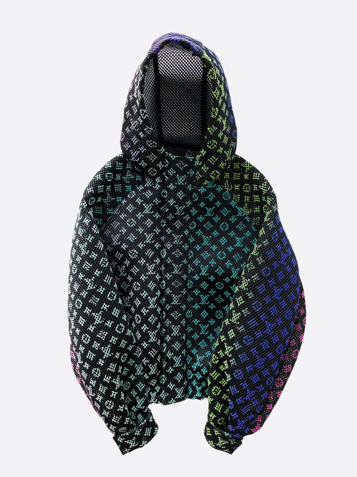 Louis Vuitton Rainbow Gradient Mesh Jacket