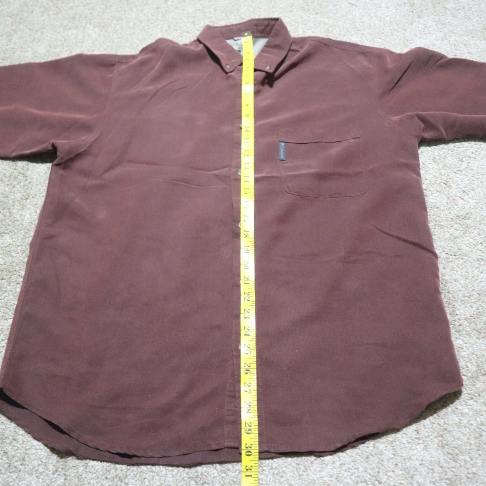 Vintage Columbia Shirt Men L Burgandy Check Button-Up Long Sleeve Outdoor Columbia Shirt Men's L Burgandy Check Button-Up Long Sleeve Outdoor Size US L / EU 52-54 / 3 - 6 Thumbnail