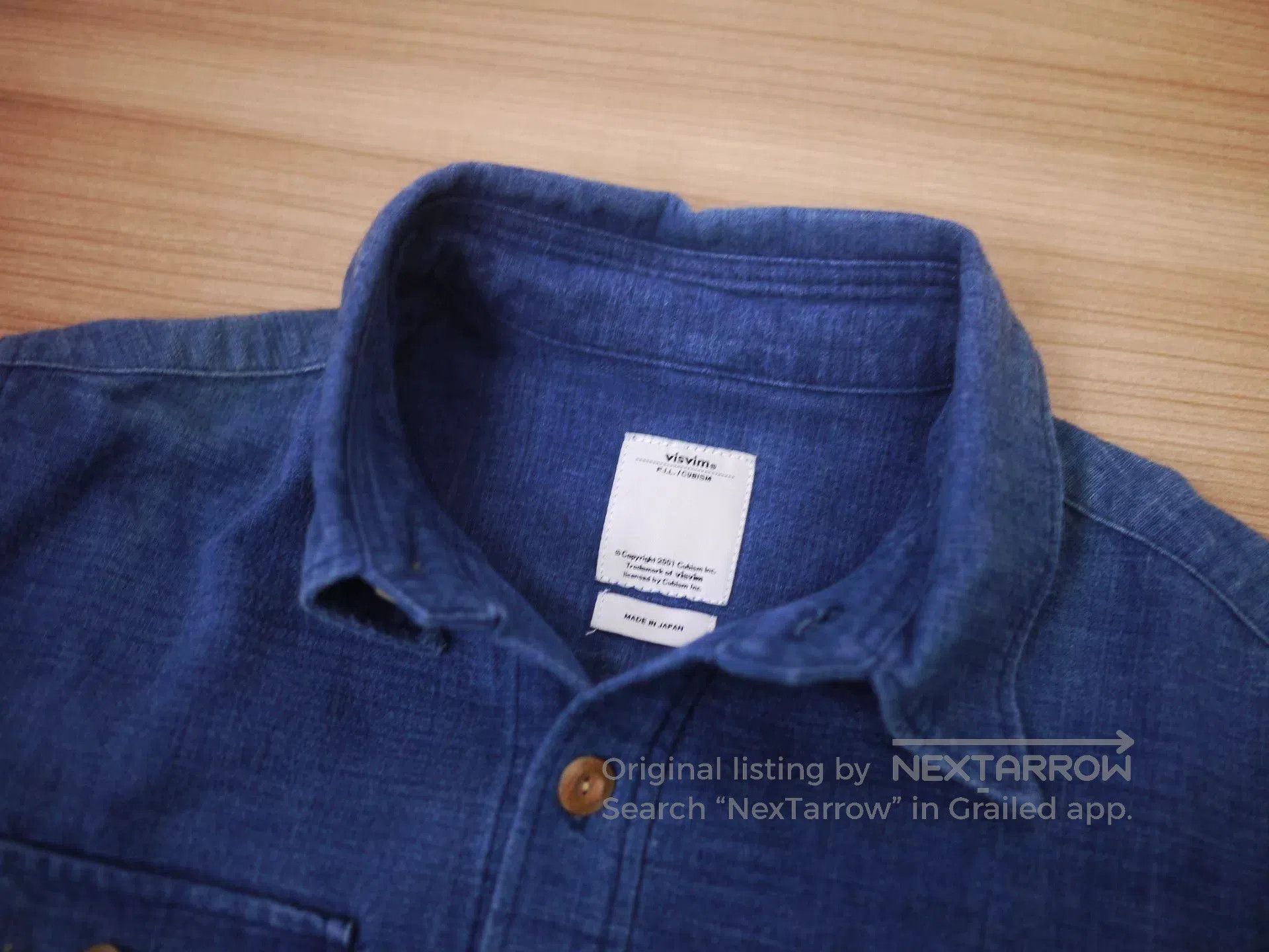 Visvim visvim black elk flannel shirt indigo size 1. Size US S / EU 44-46 / 1 - 5 Thumbnail