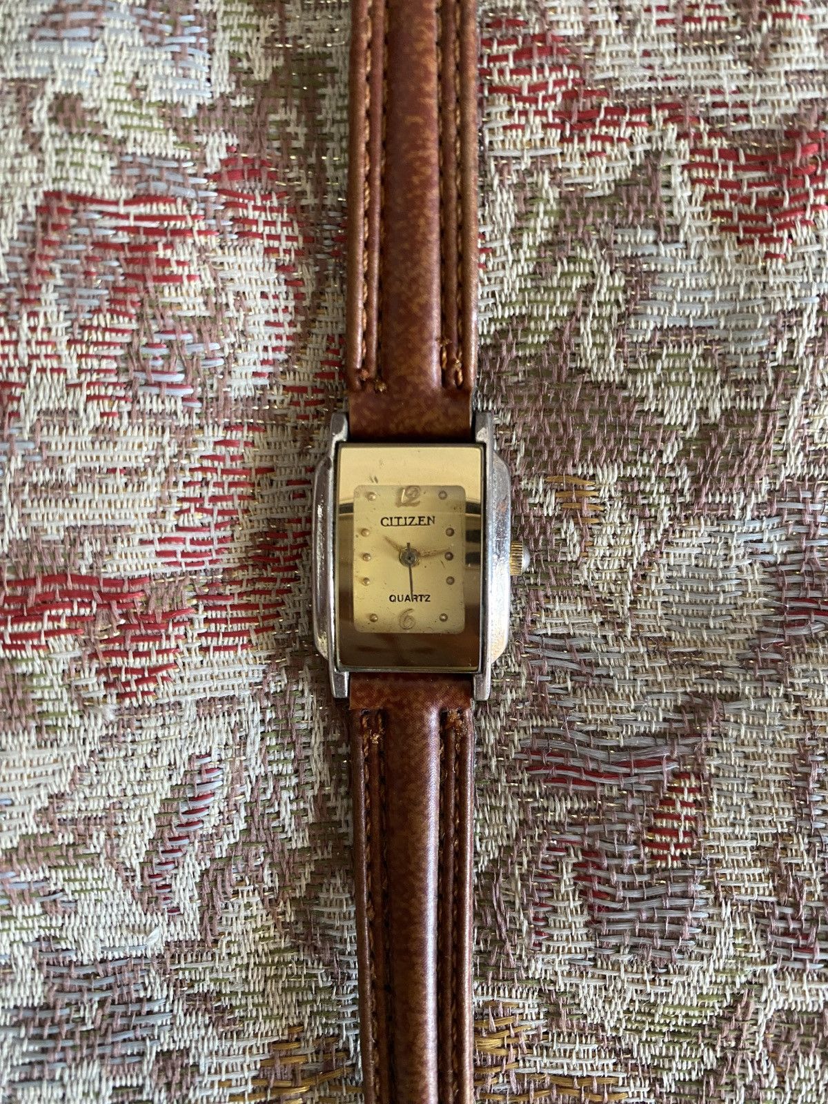 Citizen Quartz Watch in Brown, Women's