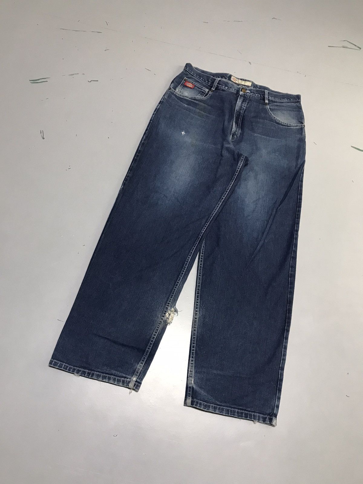 Dickies Vintage dickies big daddy damaged denim Size US 38 / EU 54 - 3 Thumbnail