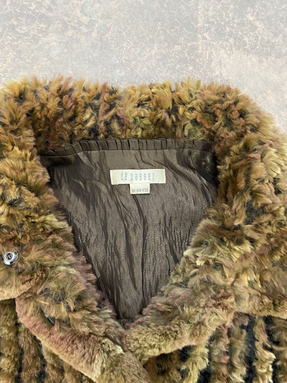 Furla VINTAGE REAL RABBIT FUR OUTERWEAR JACKET not MINK SABLE Size M / US 6-8 / IT 42-44 - 5 Thumbnail