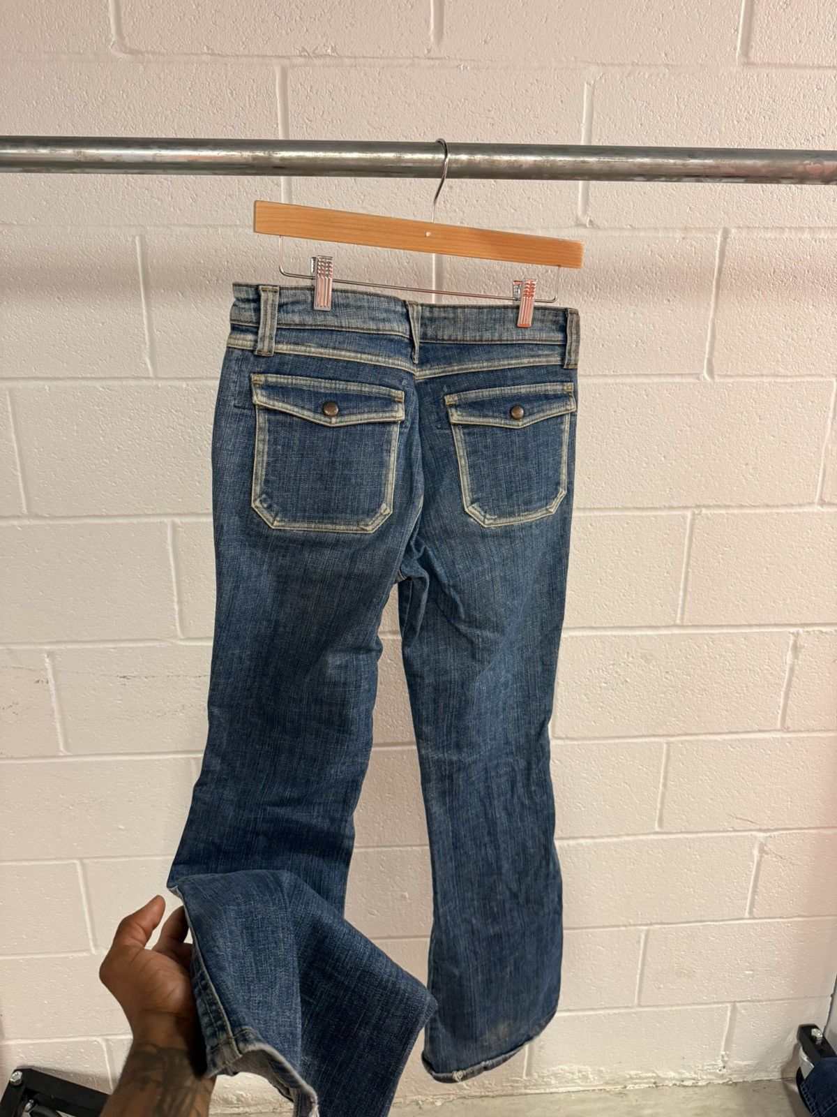 Other Nuve flared bootcut denim jeans Size US 31 - 2 Thumbnail