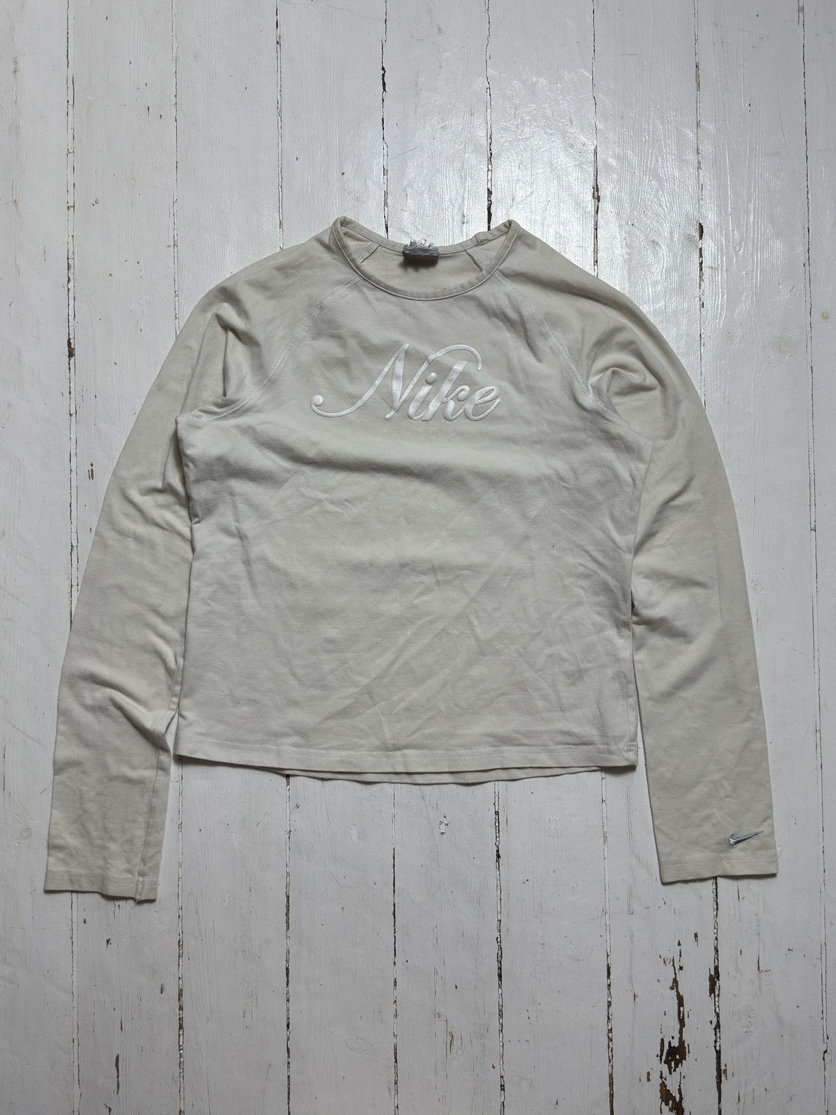Nike VINTAGE NIKE BIG LOGO 2000s LONG SLEEVE Size S / US 4 / IT 40 - 2 Thumbnail