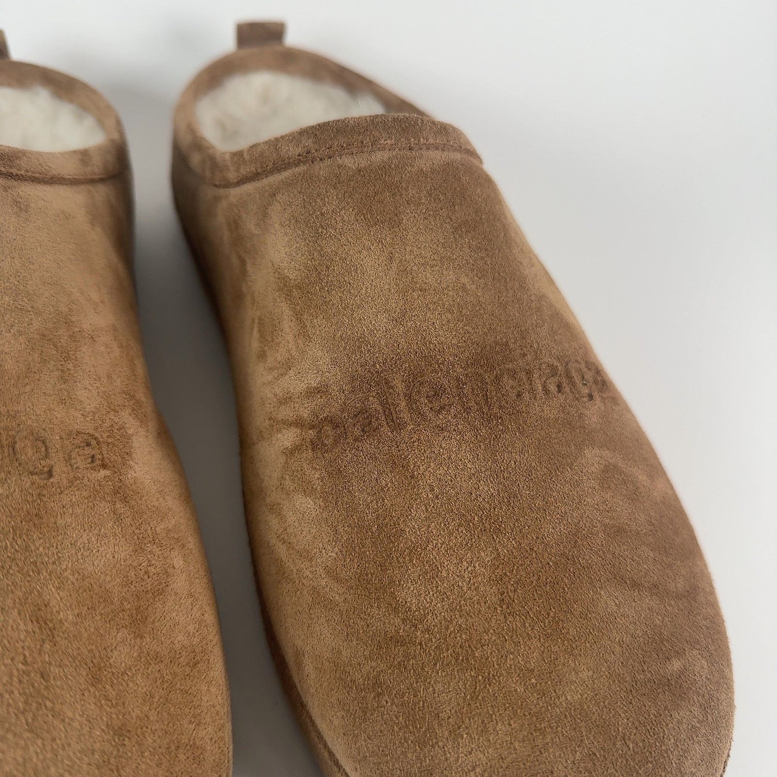 Balenciaga Balenciaga Alaska Suede Slides Size US 10 / EU 43 - 3 Thumbnail